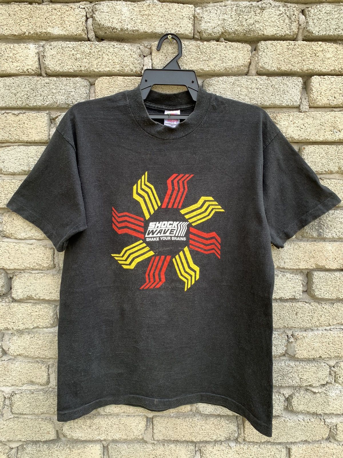 Vintage Vintage Panasonic Shock Wave Shock your Brains T Shirt Size US L / EU 52-54 / 3 - 2 Thumbnail