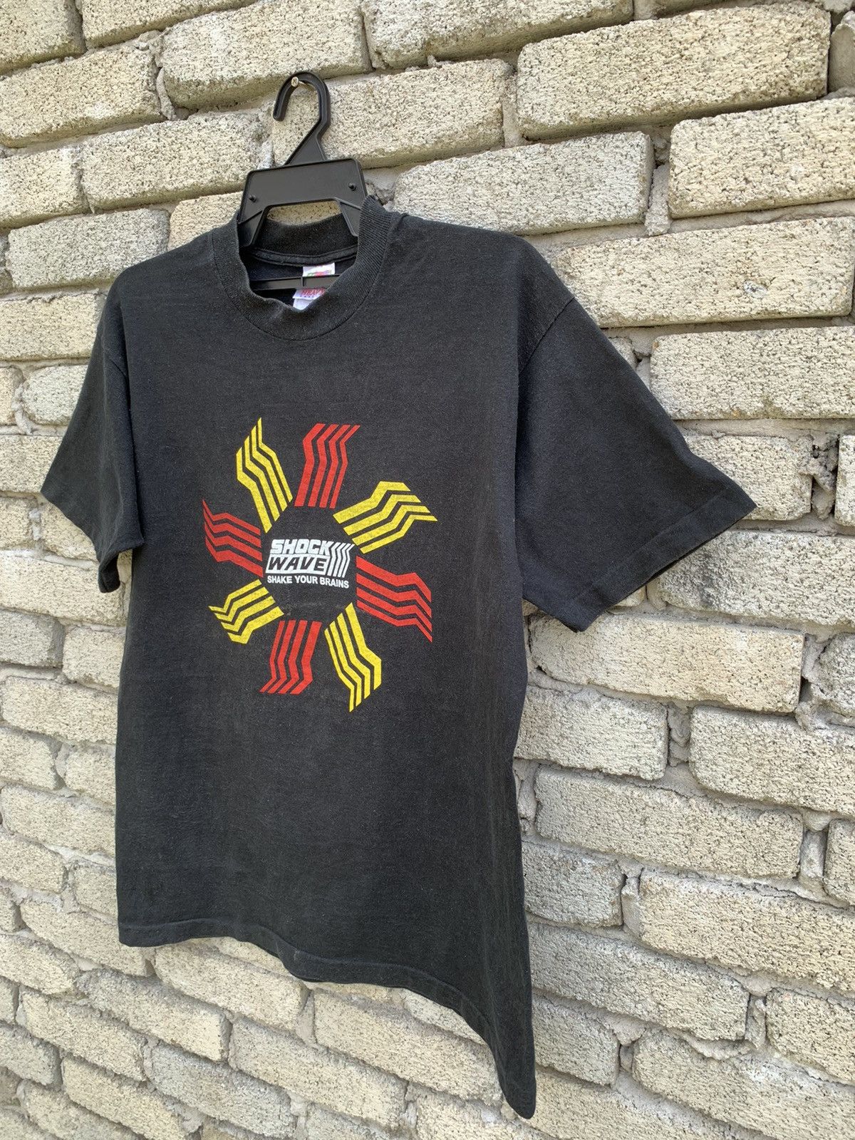 Vintage Vintage Panasonic Shock Wave Shock your Brains T Shirt Size US L / EU 52-54 / 3 - 4 Thumbnail