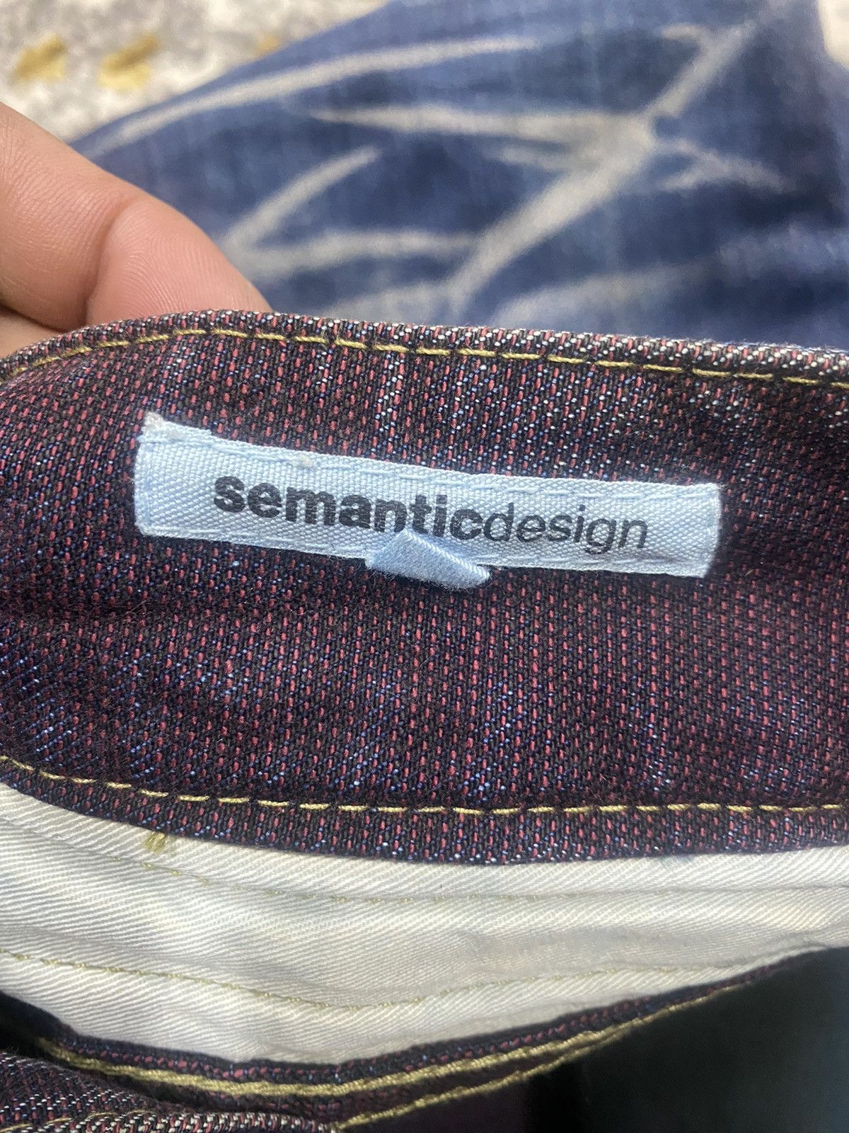semanticdesign FLARE JAPANESE BRAND SEMANTIC DESIGN DISTRESS STYLE Size US 32 / EU 48 - 10 Thumbnail