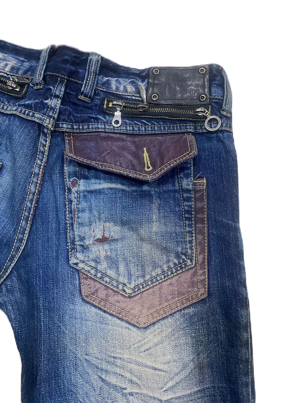 semanticdesign FLARE JAPANESE BRAND SEMANTIC DESIGN DISTRESS STYLE Size US 32 / EU 48 - 5 Thumbnail