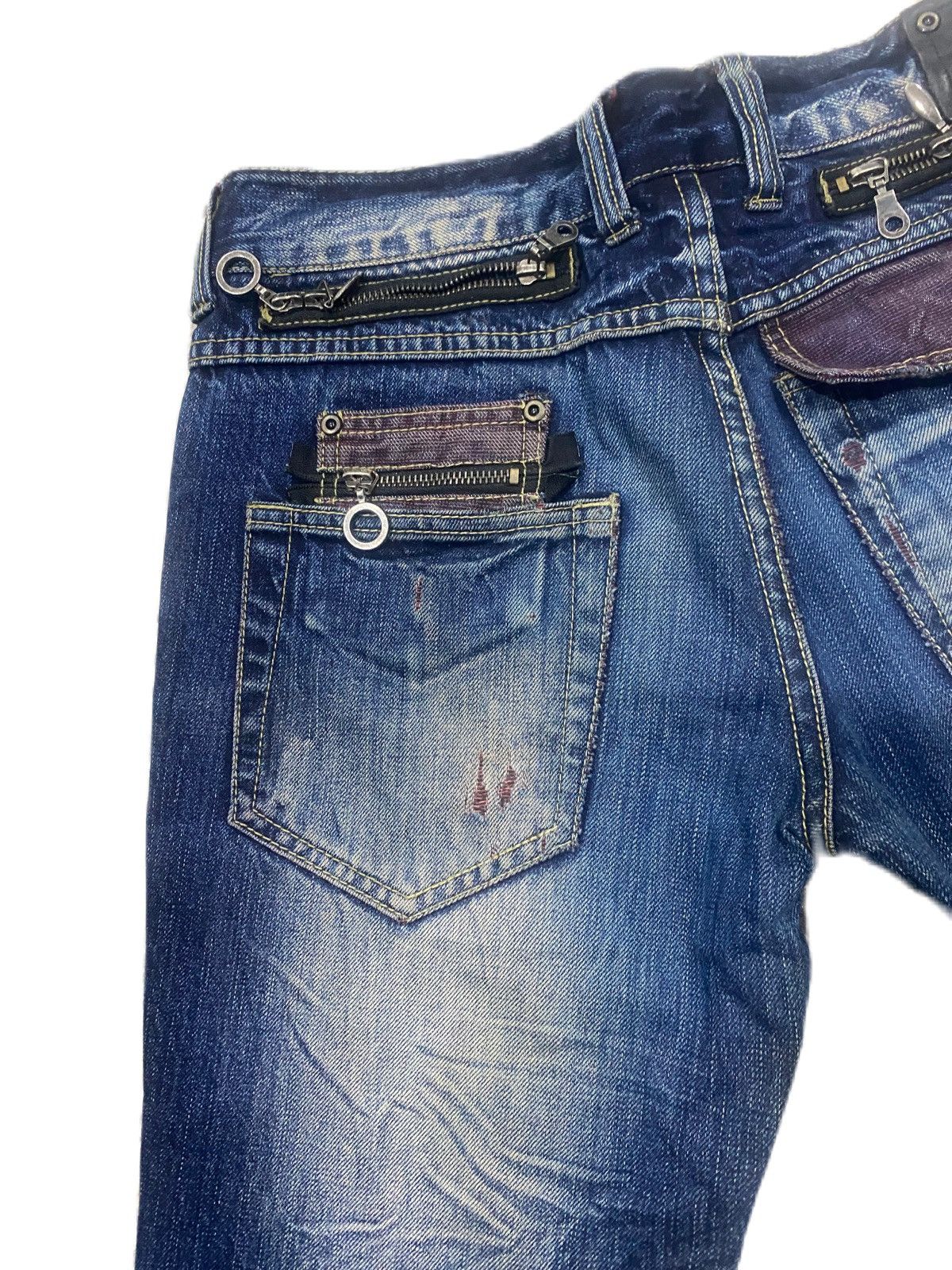 semanticdesign FLARE JAPANESE BRAND SEMANTIC DESIGN DISTRESS STYLE Size US 32 / EU 48 - 6 Thumbnail