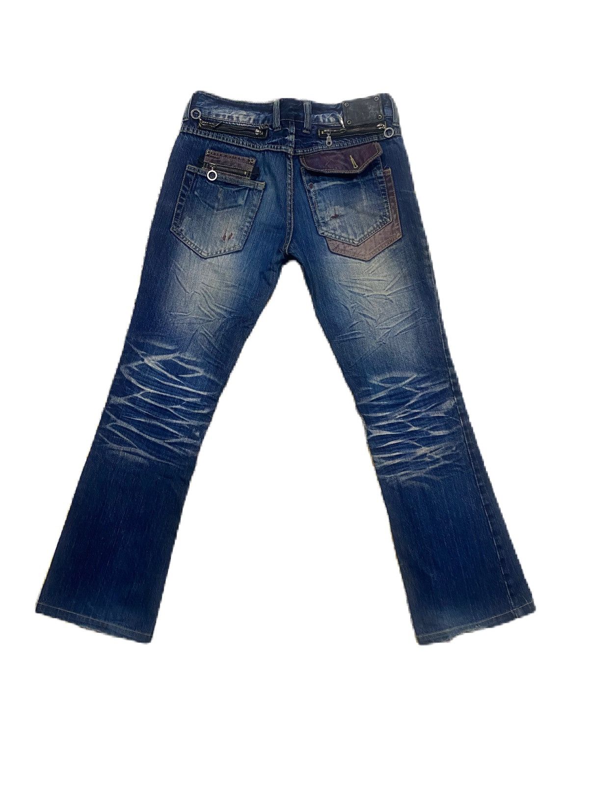 semanticdesign FLARE JAPANESE BRAND SEMANTIC DESIGN DISTRESS STYLE Size US 32 / EU 48 - 2 Thumbnail