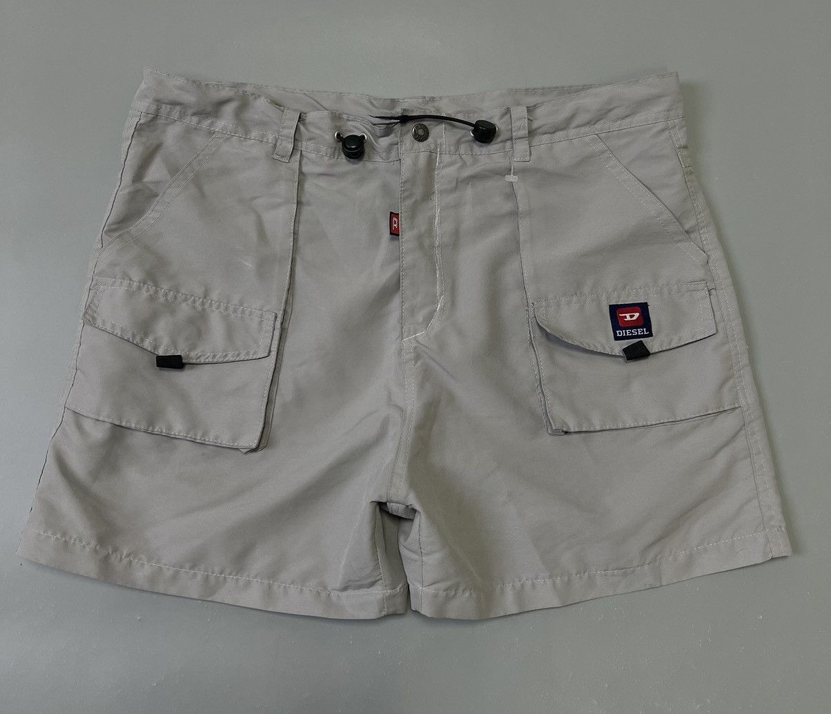 Diesel × Vintage Vintage Diesel Cargo Shorts Size US 34 / EU 50 - 2 Thumbnail