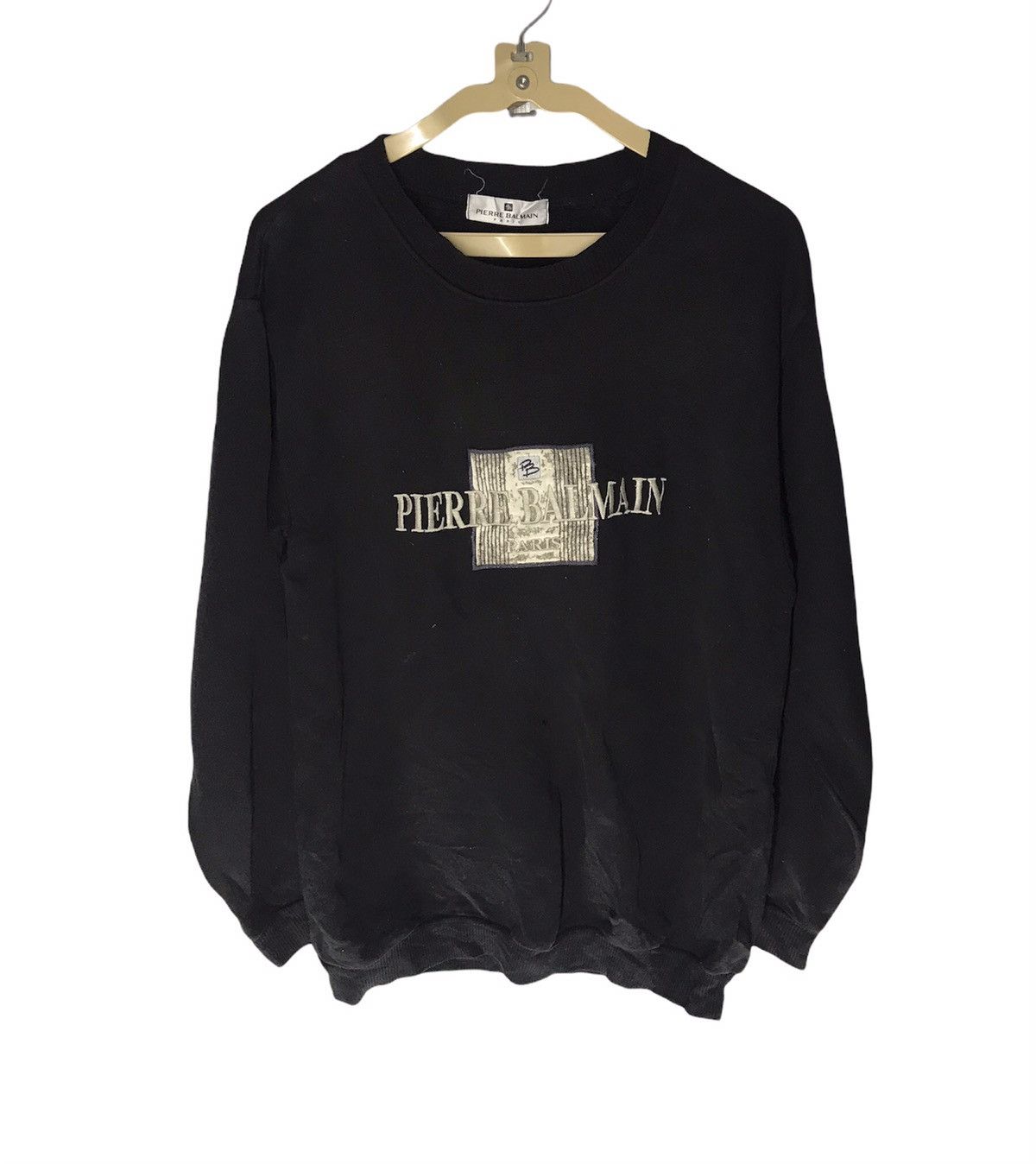 Pierre Balmain Pierre Balmain spellout crewneck sweatshirt Size US M / EU 48-50 / 2 - 1 Thumbnail