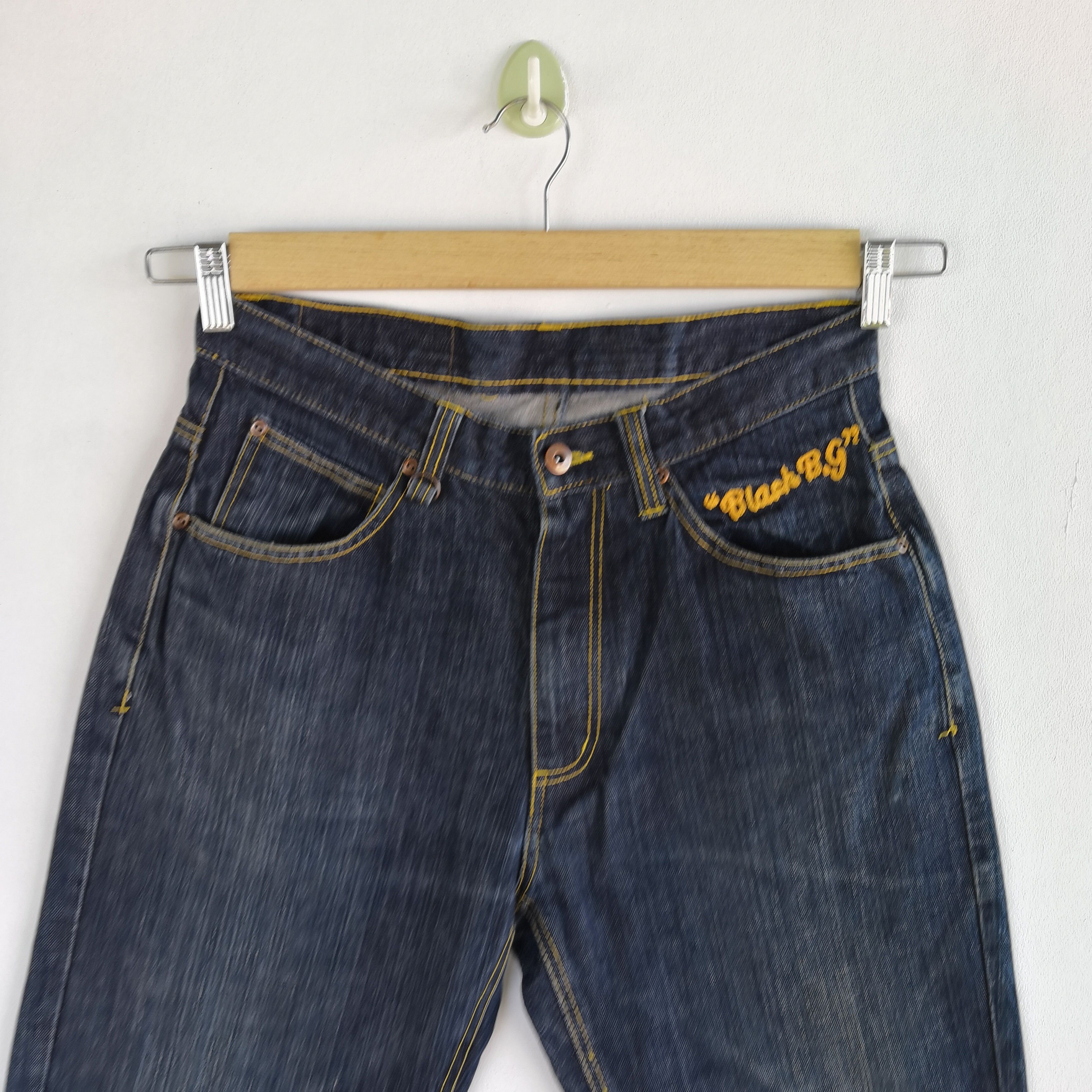 Japanese Brand Black BG Jeans Japanese Denim Classic Ouifits Pants Size US 28 / EU 44 - 5 Thumbnail