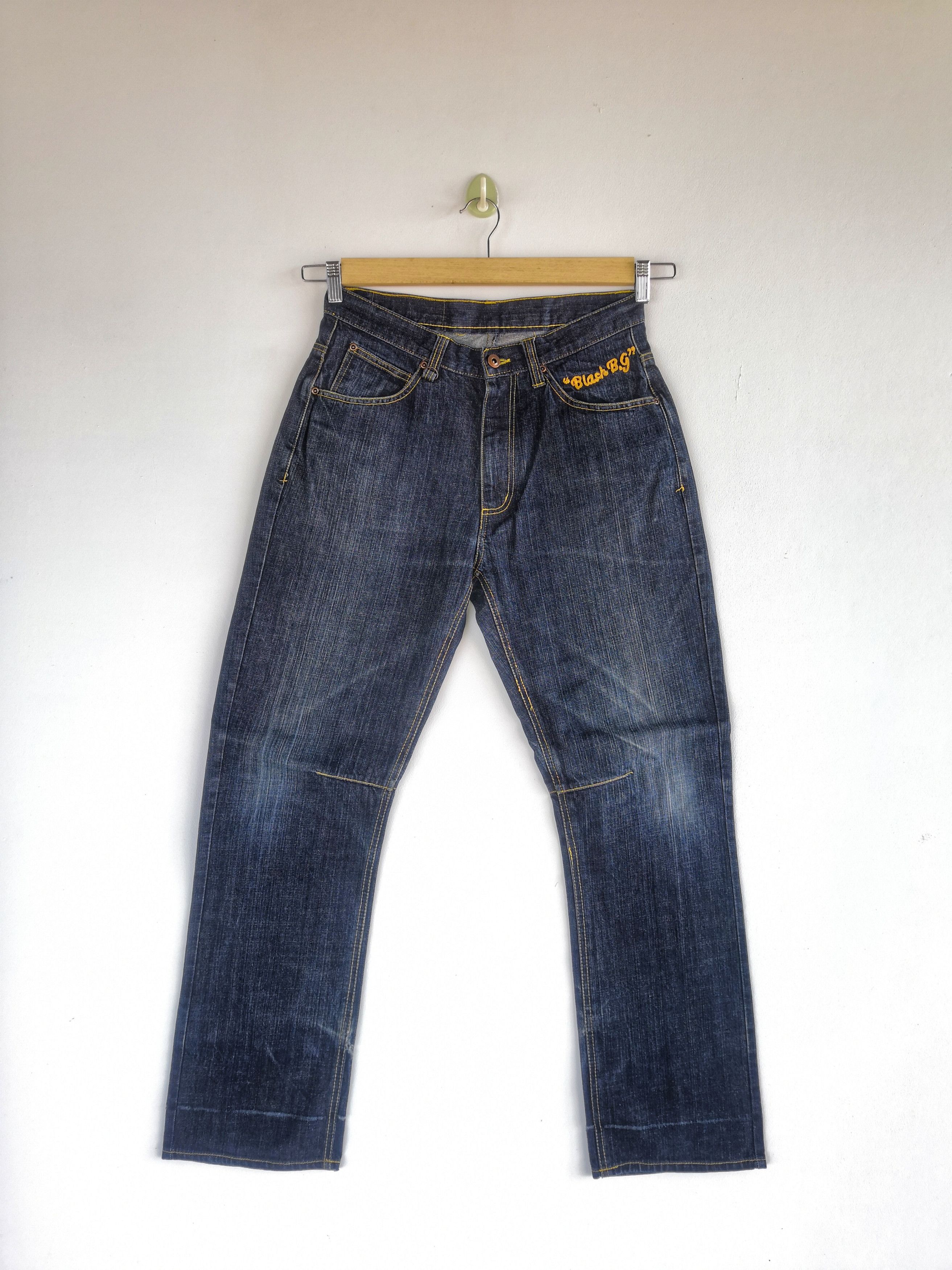 Japanese Brand Black BG Jeans Japanese Denim Classic Ouifits Pants Size US 28 / EU 44 - 2 Thumbnail