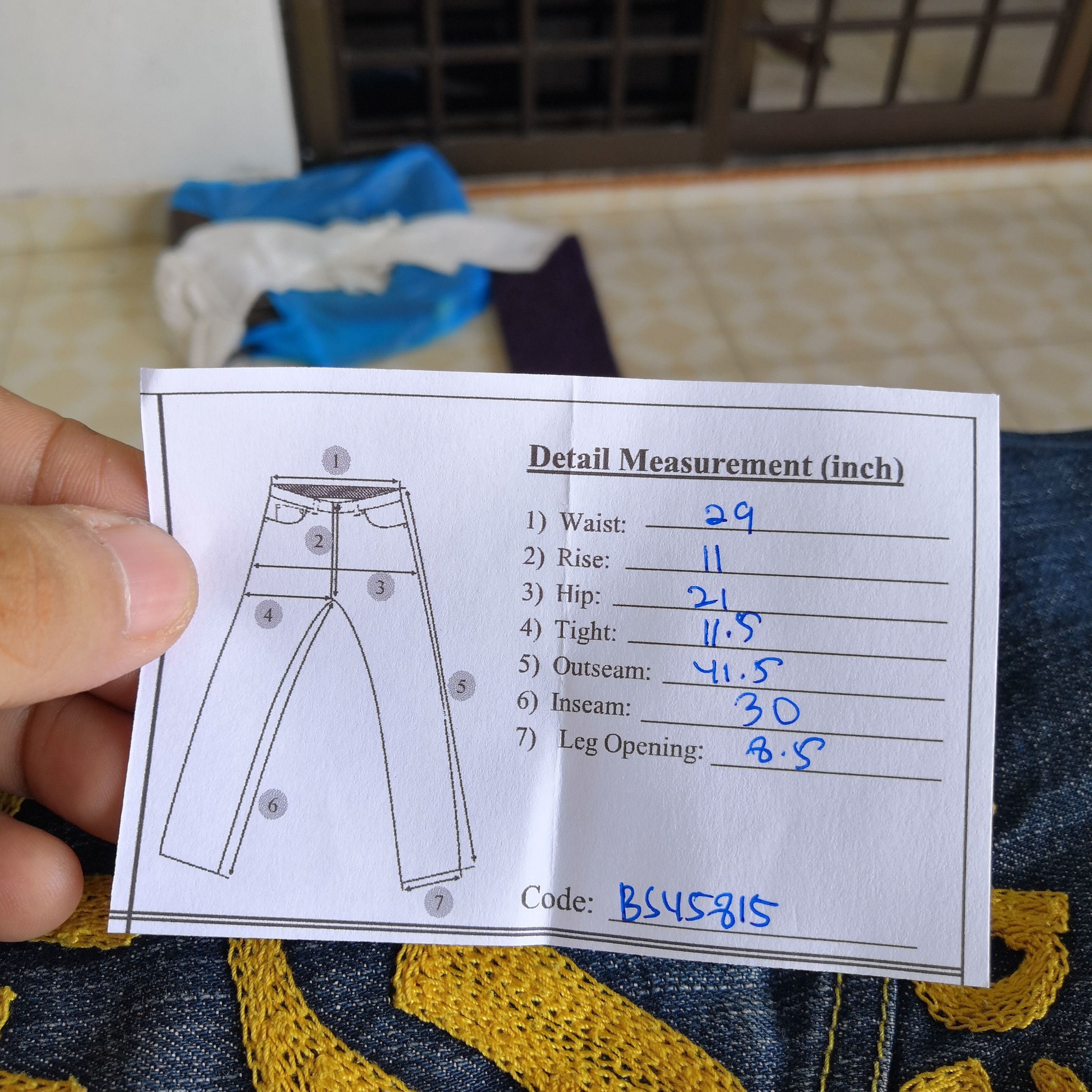 Japanese Brand Black BG Jeans Japanese Denim Classic Ouifits Pants Size US 28 / EU 44 - 13 Thumbnail