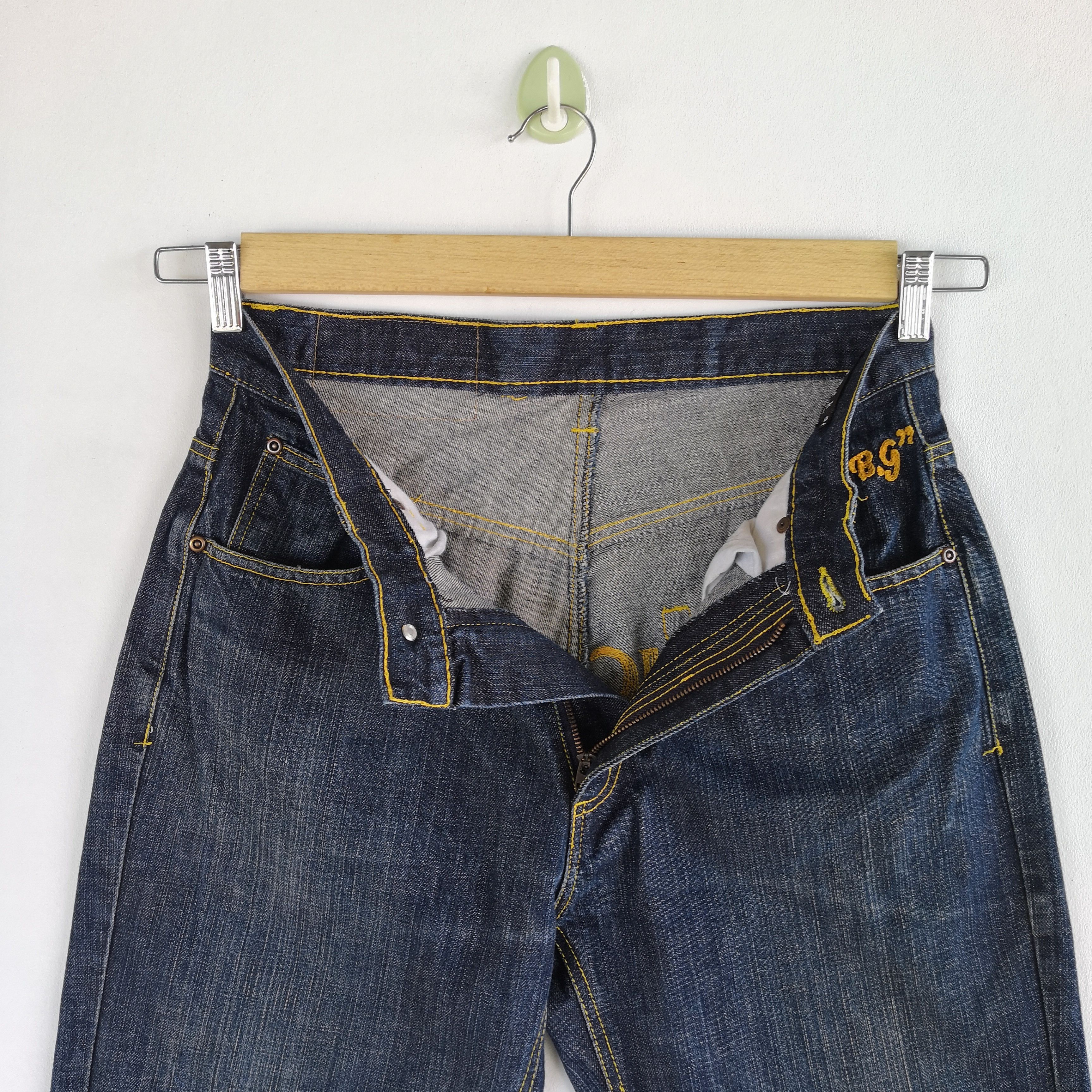 Japanese Brand Black BG Jeans Japanese Denim Classic Ouifits Pants Size US 28 / EU 44 - 9 Thumbnail