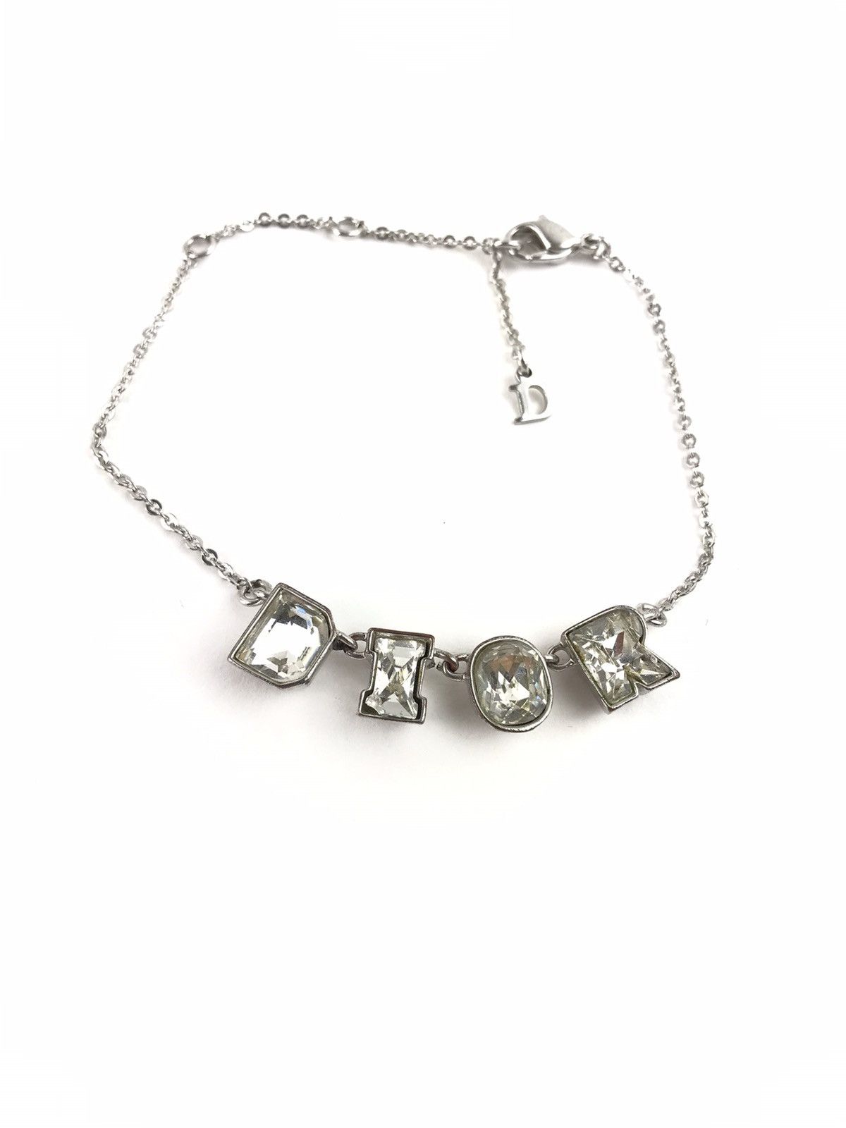 Dior Dior Crystal 4 Piece Spell Out Bracelet Size ONE SIZE - 4 Thumbnail