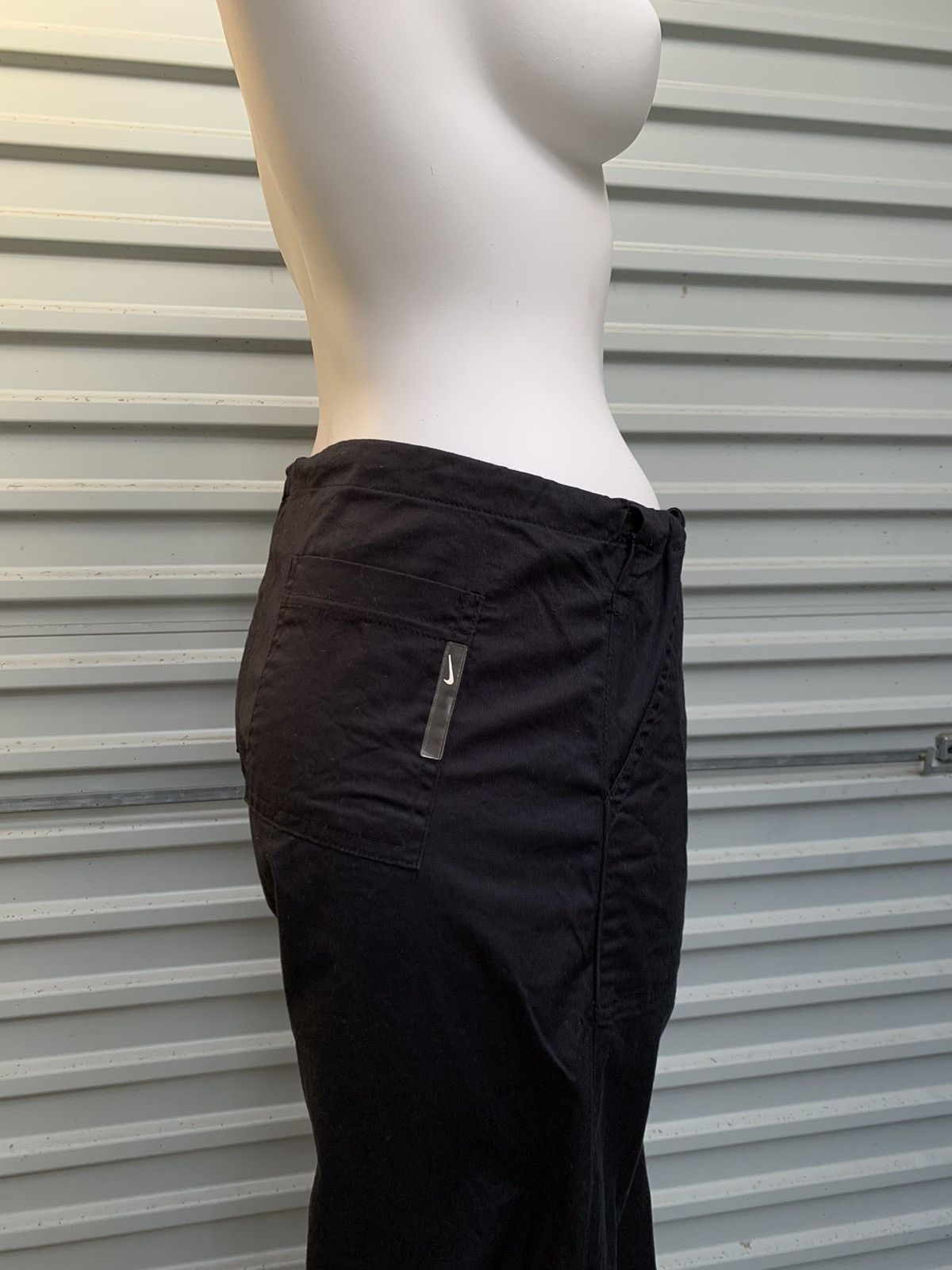 Nike NIKE BLACK COTTON PANTS Size 30" / US 8 / IT 44 - 5 Thumbnail