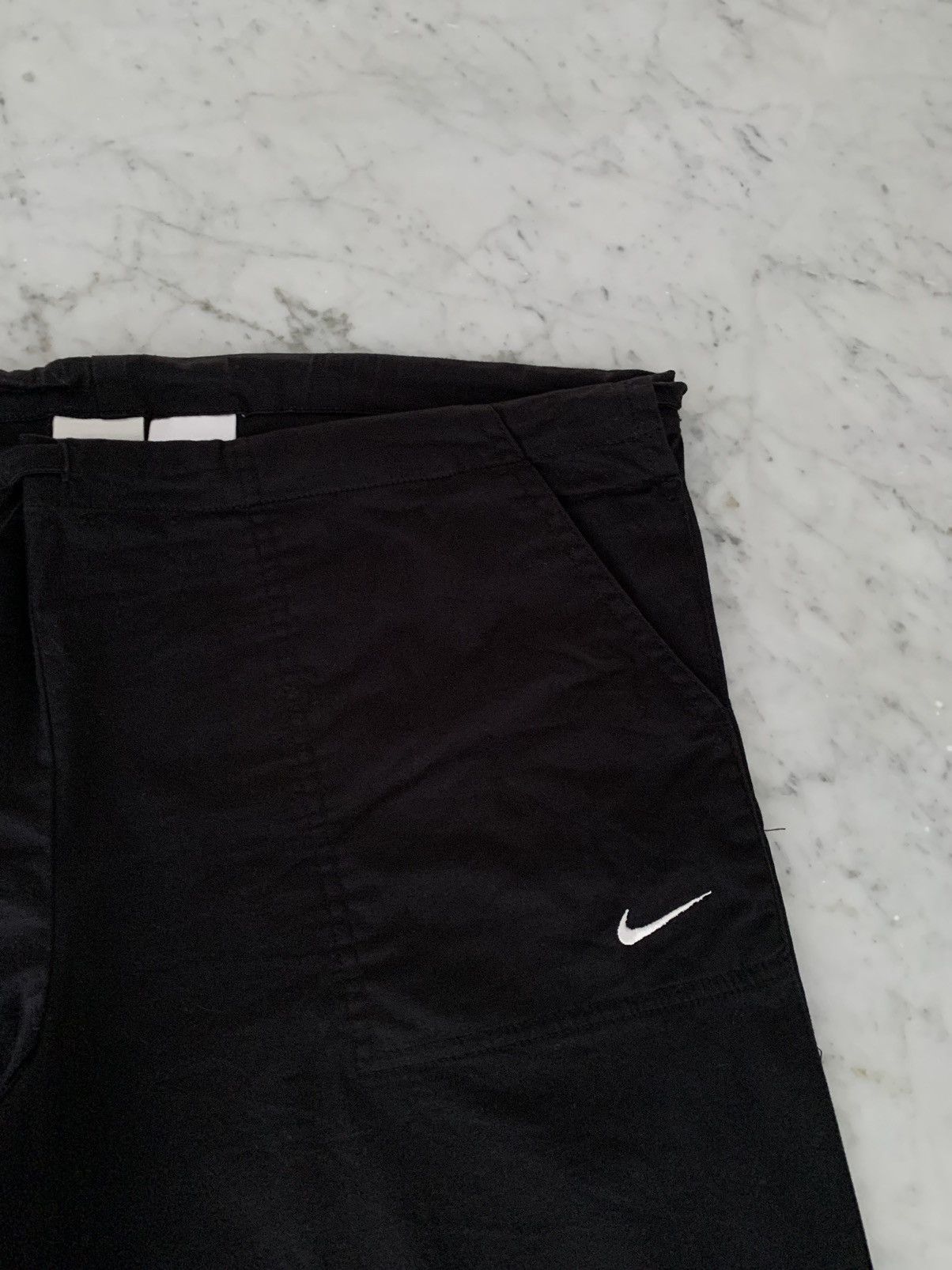Nike NIKE BLACK COTTON PANTS Size 30" / US 8 / IT 44 - 11 Thumbnail