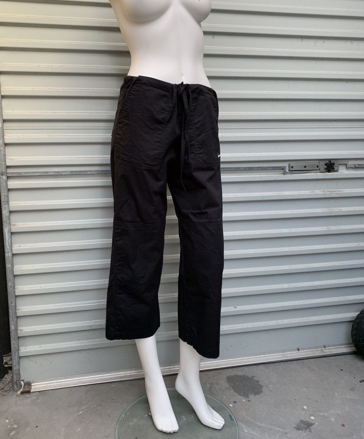 Nike NIKE BLACK COTTON PANTS Size 30" / US 8 / IT 44 - 8 Thumbnail