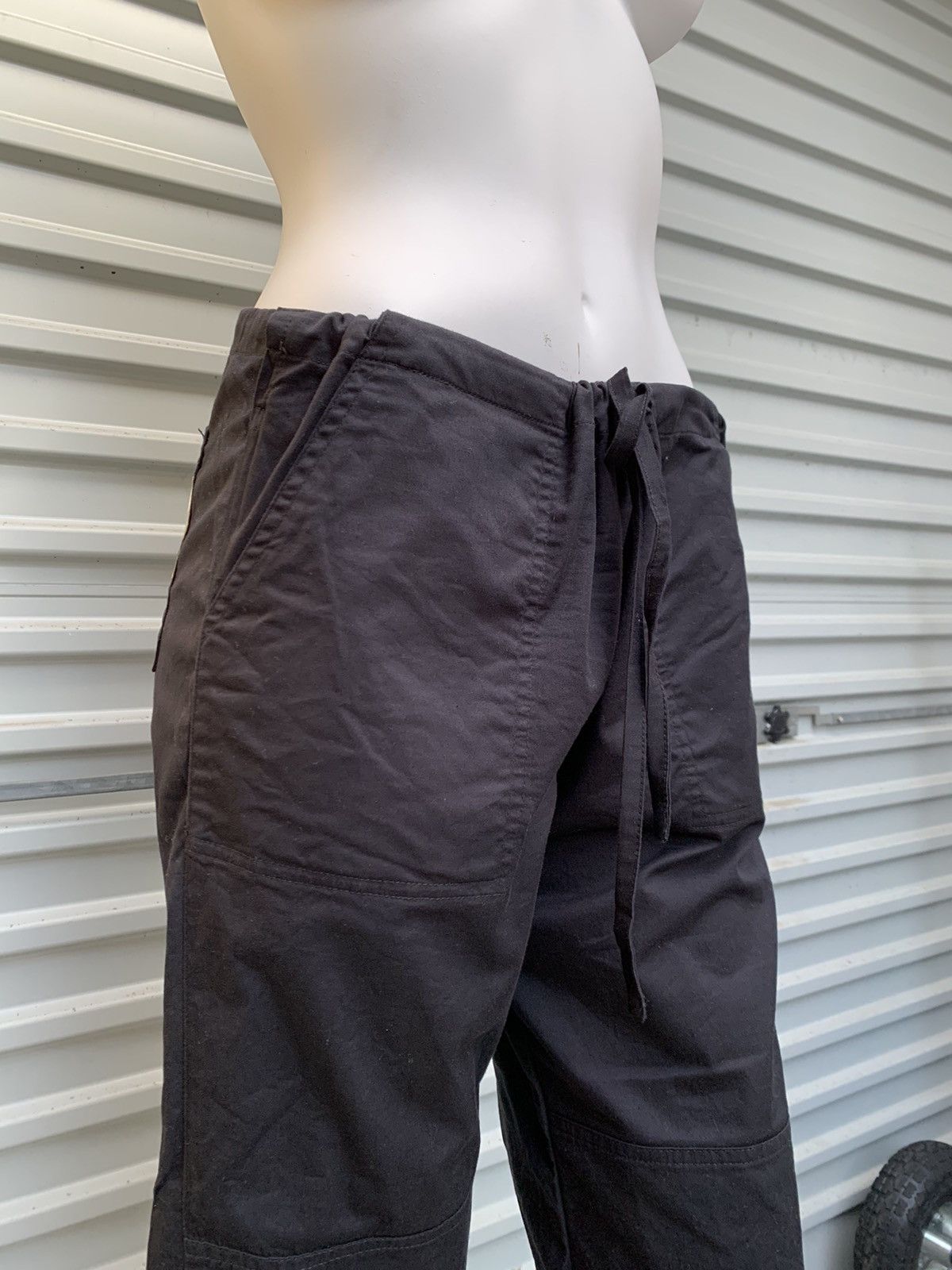 Nike NIKE BLACK COTTON PANTS Size 30" / US 8 / IT 44 - 3 Thumbnail