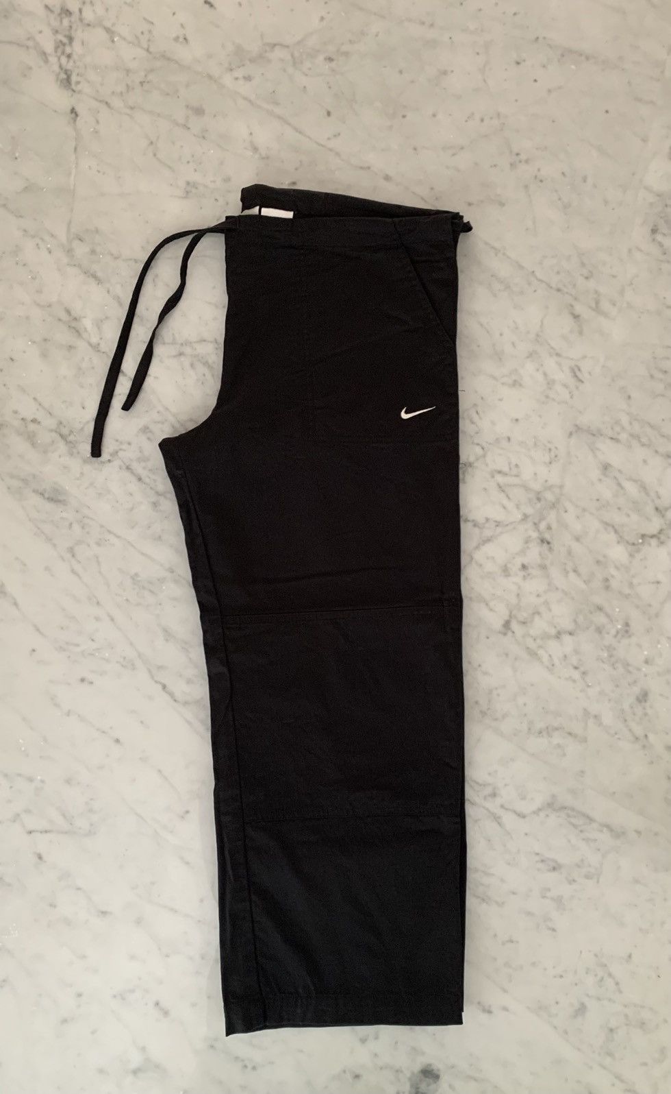 Nike NIKE BLACK COTTON PANTS Size 30" / US 8 / IT 44 - 9 Thumbnail