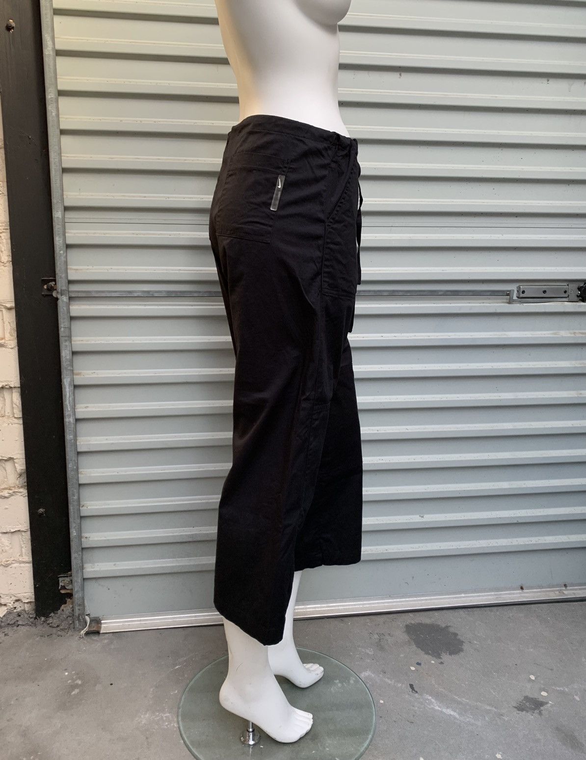 Nike NIKE BLACK COTTON PANTS Size 30" / US 8 / IT 44 - 4 Thumbnail