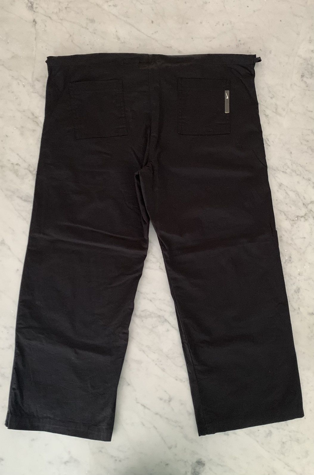 Nike NIKE BLACK COTTON PANTS Size 30" / US 8 / IT 44 - 12 Thumbnail