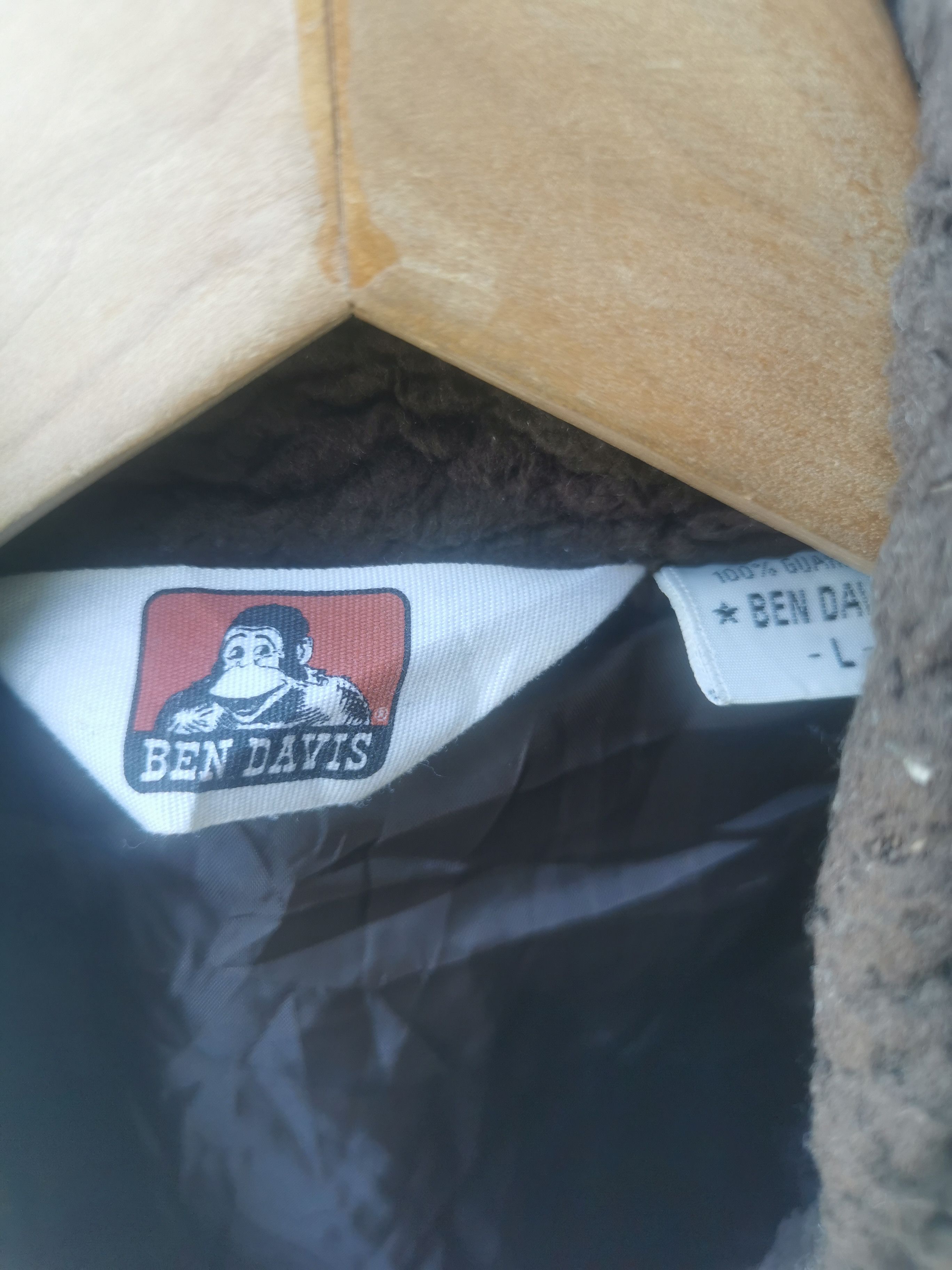 Ben Davis × Vintage Vintage Ben Davis Sherpa Fleece Sweater Size US L / EU 52-54 / 3 - 7 Thumbnail