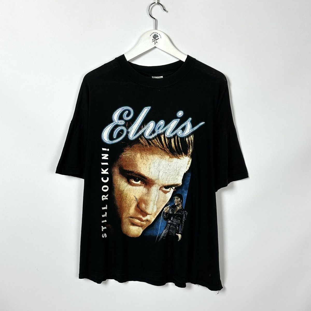 Band Tees Vintage 00s Elvis Presley Still Rock In Legend Forever tee Size US M / EU 48-50 / 2 - 1 Thumbnail