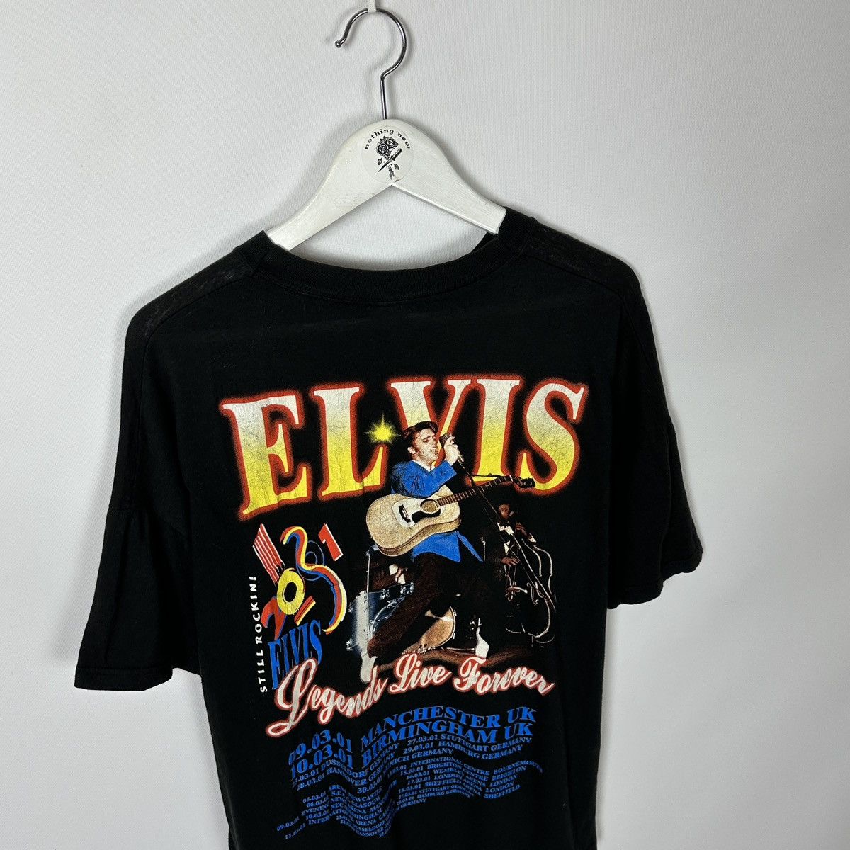 Band Tees Vintage 00s Elvis Presley Still Rock In Legend Forever tee Size US M / EU 48-50 / 2 - 4 Thumbnail