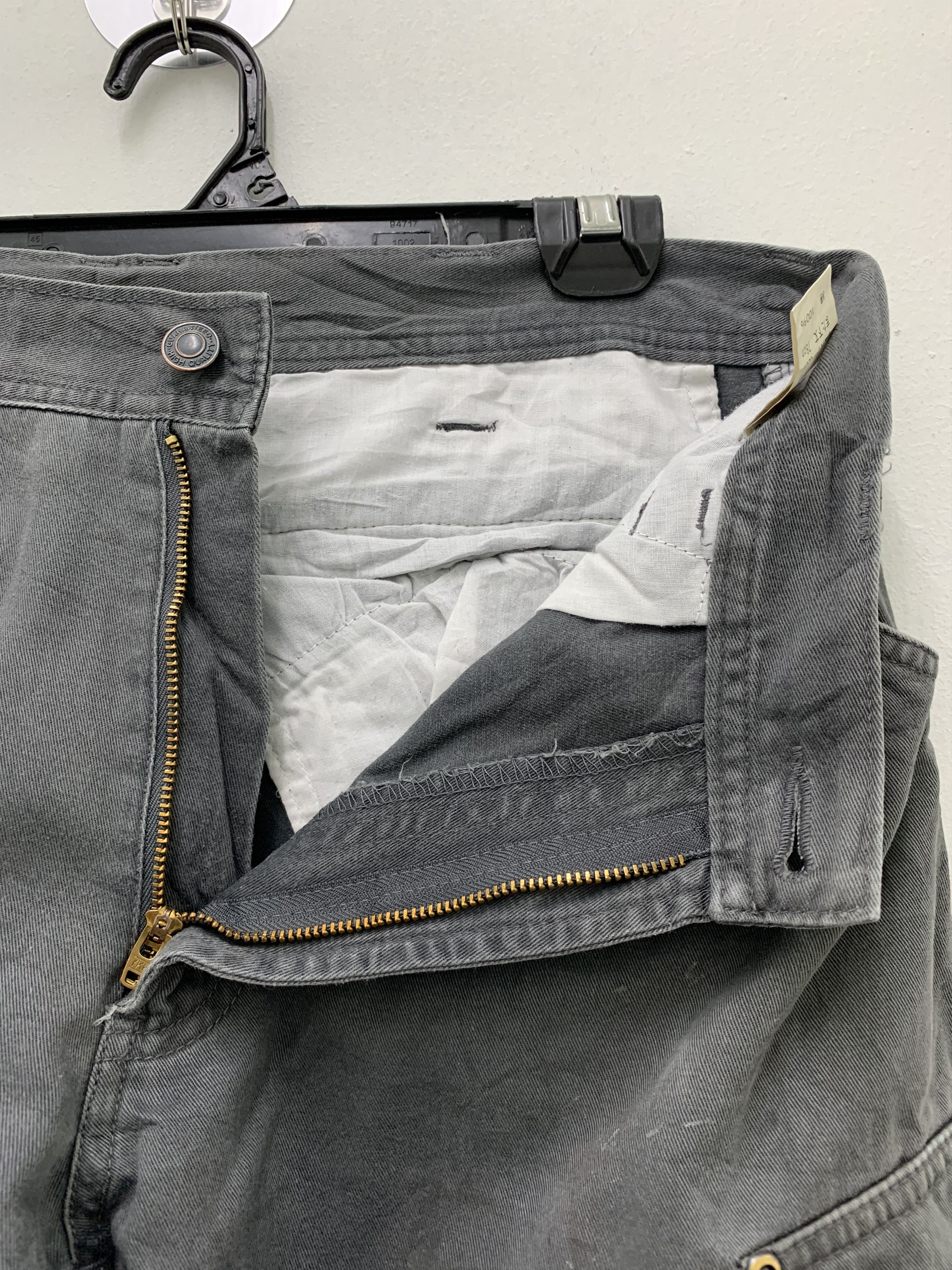 Japanese Brand Cargo Pants Grey Multipocket Utility Pants Vtg Streetwear Size US 31 - 7 Thumbnail