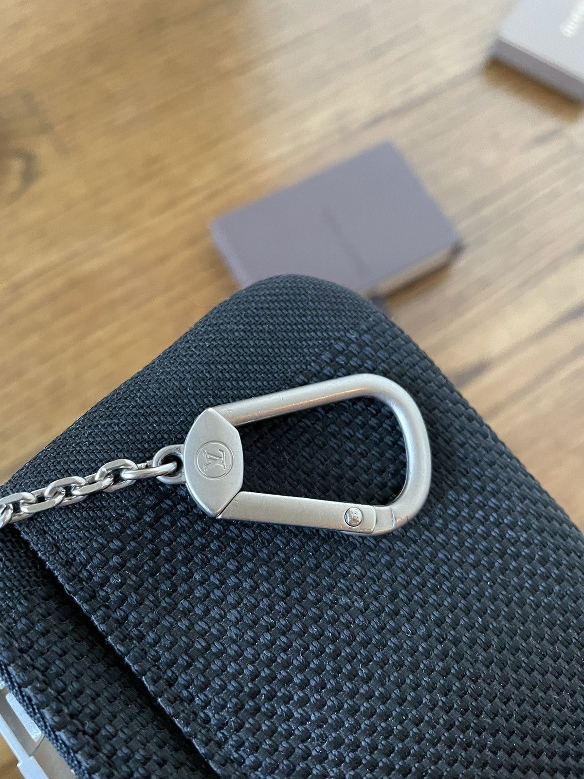 Louis Vuitton LV Damier Geant Black Key Card Case (Cles) Size ONE SIZE - 3 Thumbnail