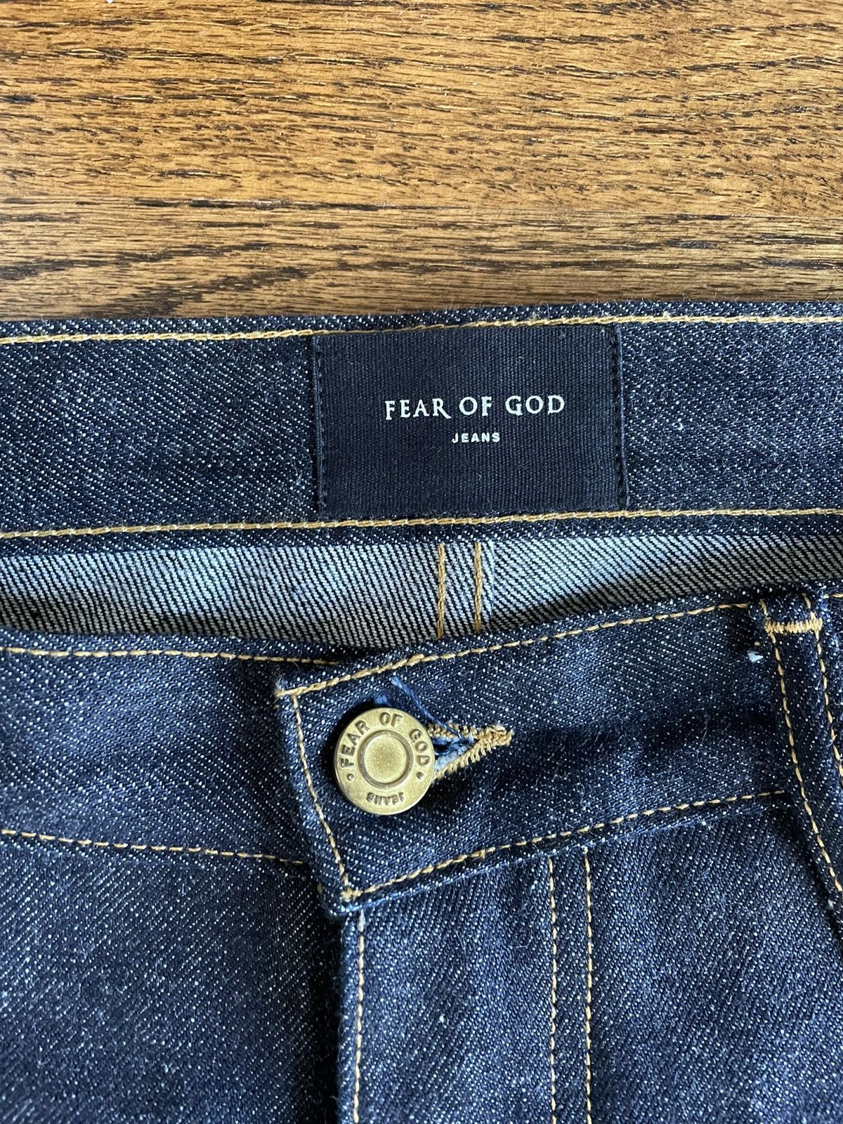 Fear of God Mainline 5th Collection Ankle Zip Jeans / Denim Size US 34 / EU 50 - 3 Thumbnail