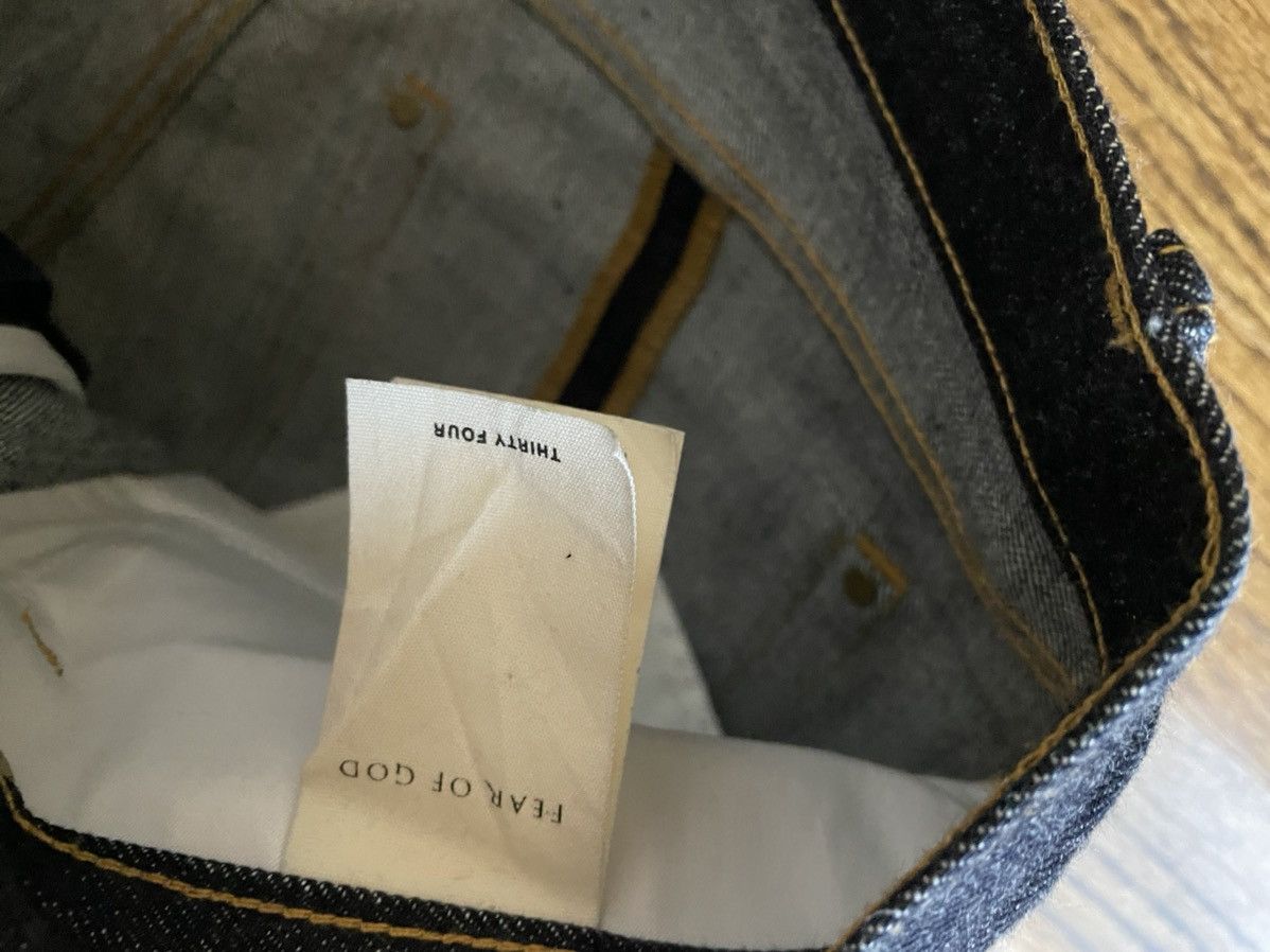 Fear of God Mainline 5th Collection Ankle Zip Jeans / Denim Size US 34 / EU 50 - 6 Thumbnail