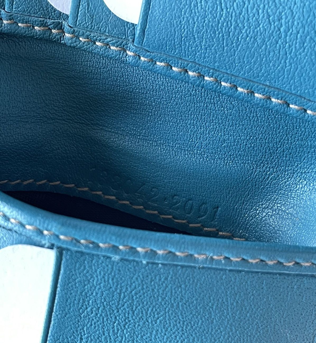 Gucci Gucci SS/09 Billford White Canvas & Ocean leather wallet Size ONE SIZE - 11 Thumbnail