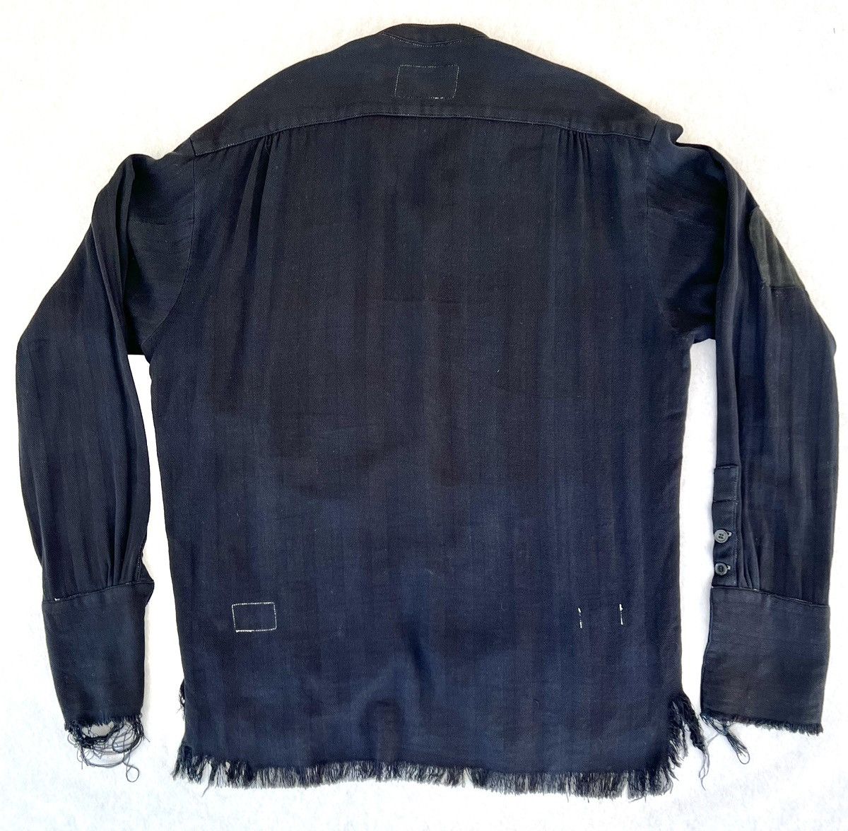 Greg Lauren Overdyed Boro Patchwork Button Up Shirt (Sample) Size US L / EU 52-54 / 3 - 2 Thumbnail
