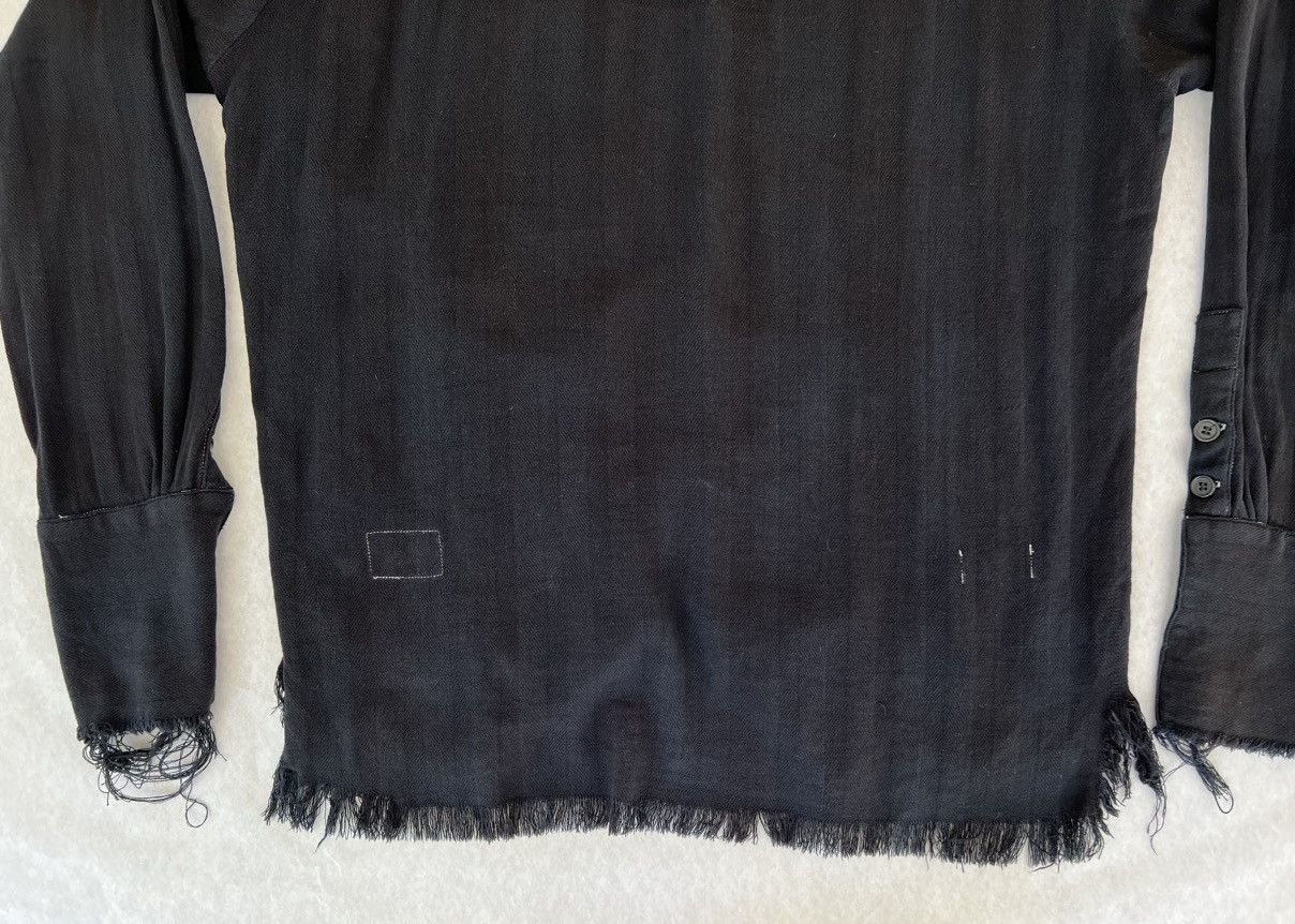 Greg Lauren Overdyed Boro Patchwork Button Up Shirt (Sample) Size US L / EU 52-54 / 3 - 8 Thumbnail