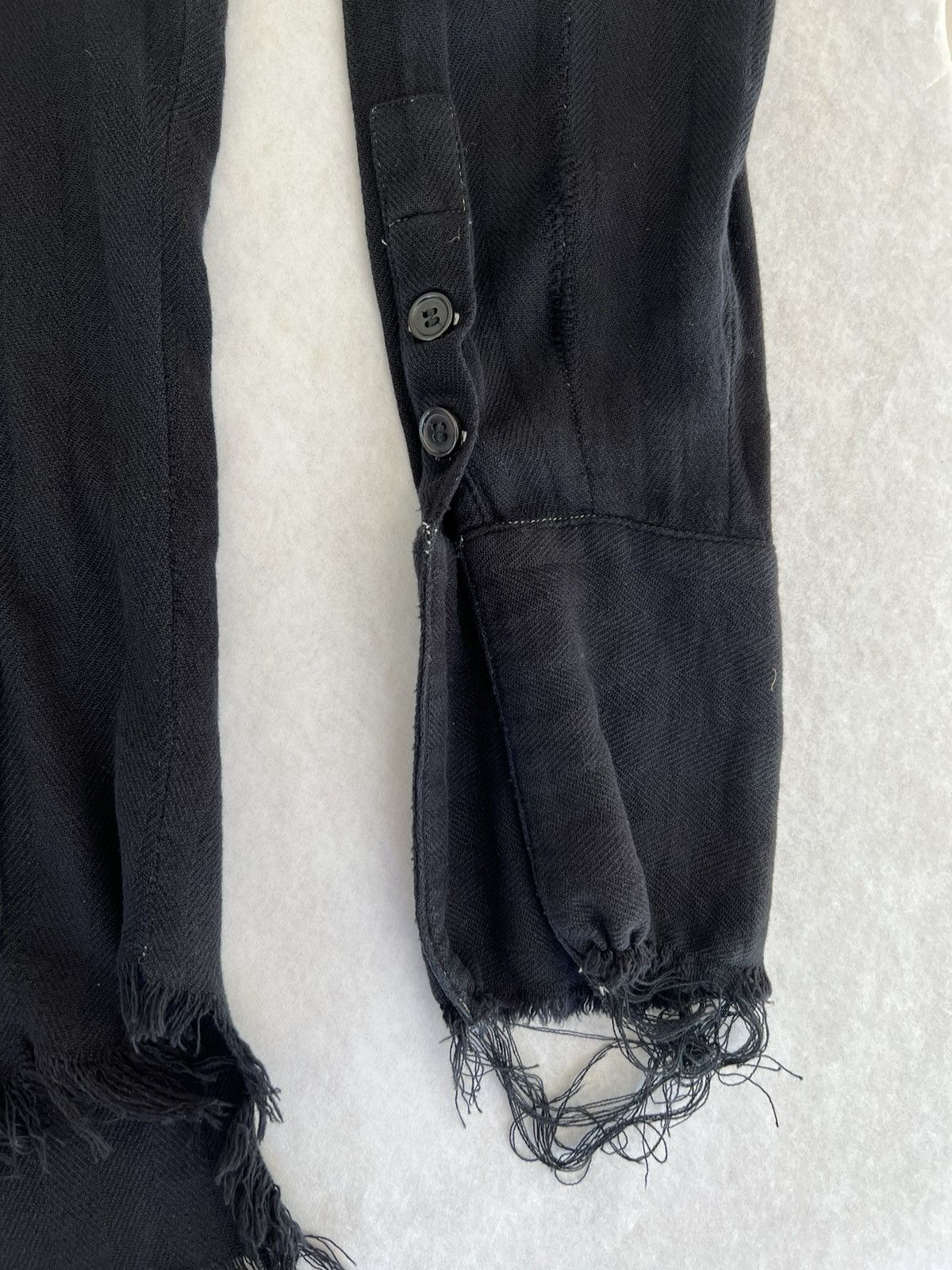 Greg Lauren Overdyed Boro Patchwork Button Up Shirt (Sample) Size US L / EU 52-54 / 3 - 7 Thumbnail