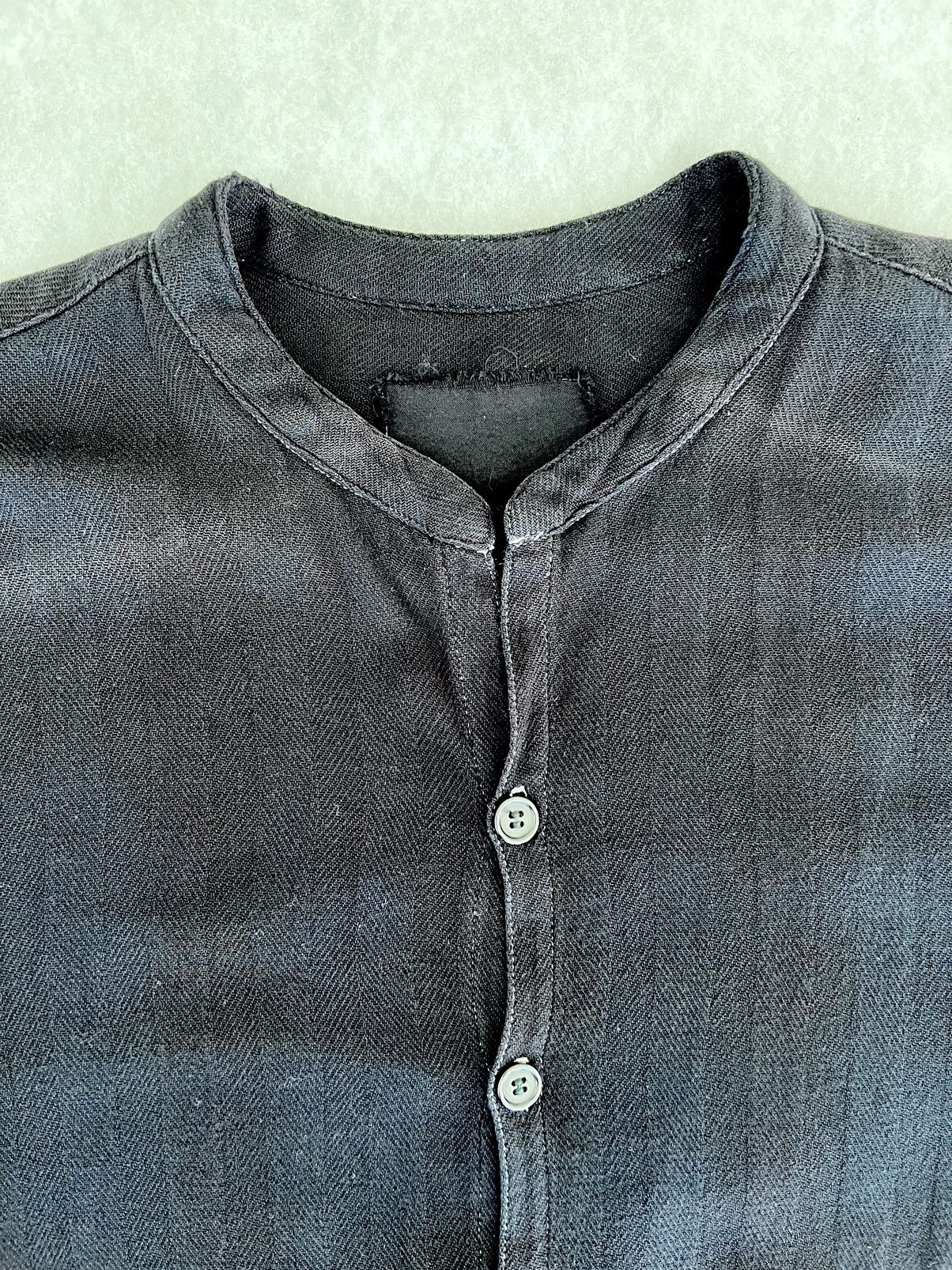 Greg Lauren Overdyed Boro Patchwork Button Up Shirt (Sample) Size US L / EU 52-54 / 3 - 4 Thumbnail