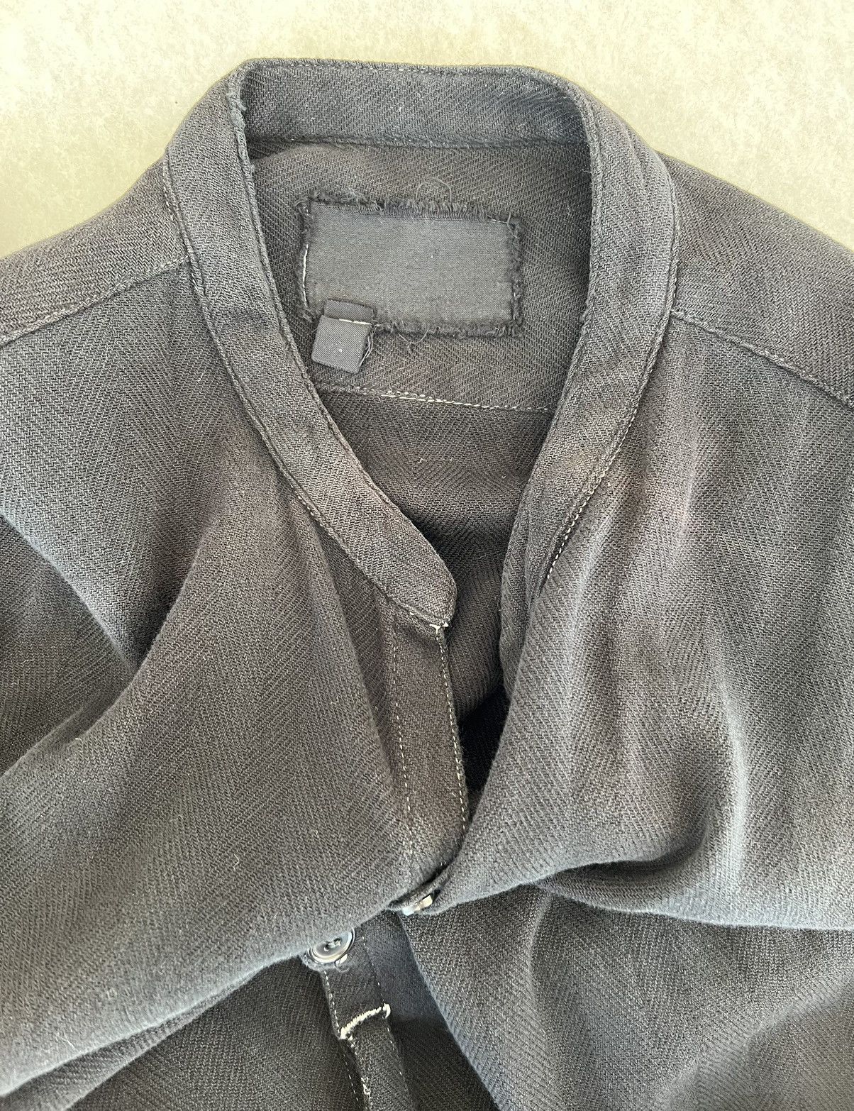Greg Lauren Overdyed Boro Patchwork Button Up Shirt (Sample) Size US L / EU 52-54 / 3 - 9 Thumbnail