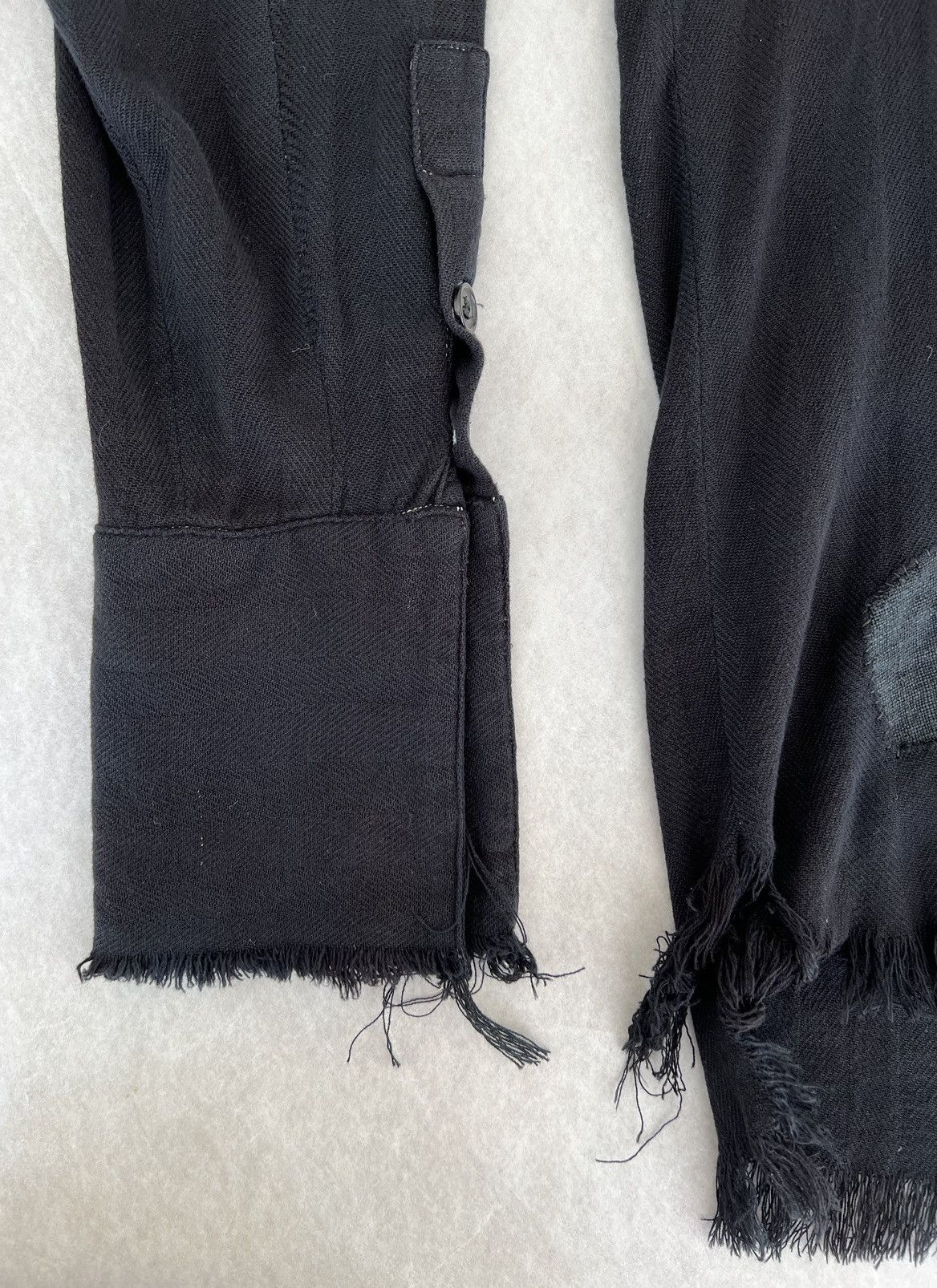 Greg Lauren Overdyed Boro Patchwork Button Up Shirt (Sample) Size US L / EU 52-54 / 3 - 5 Thumbnail