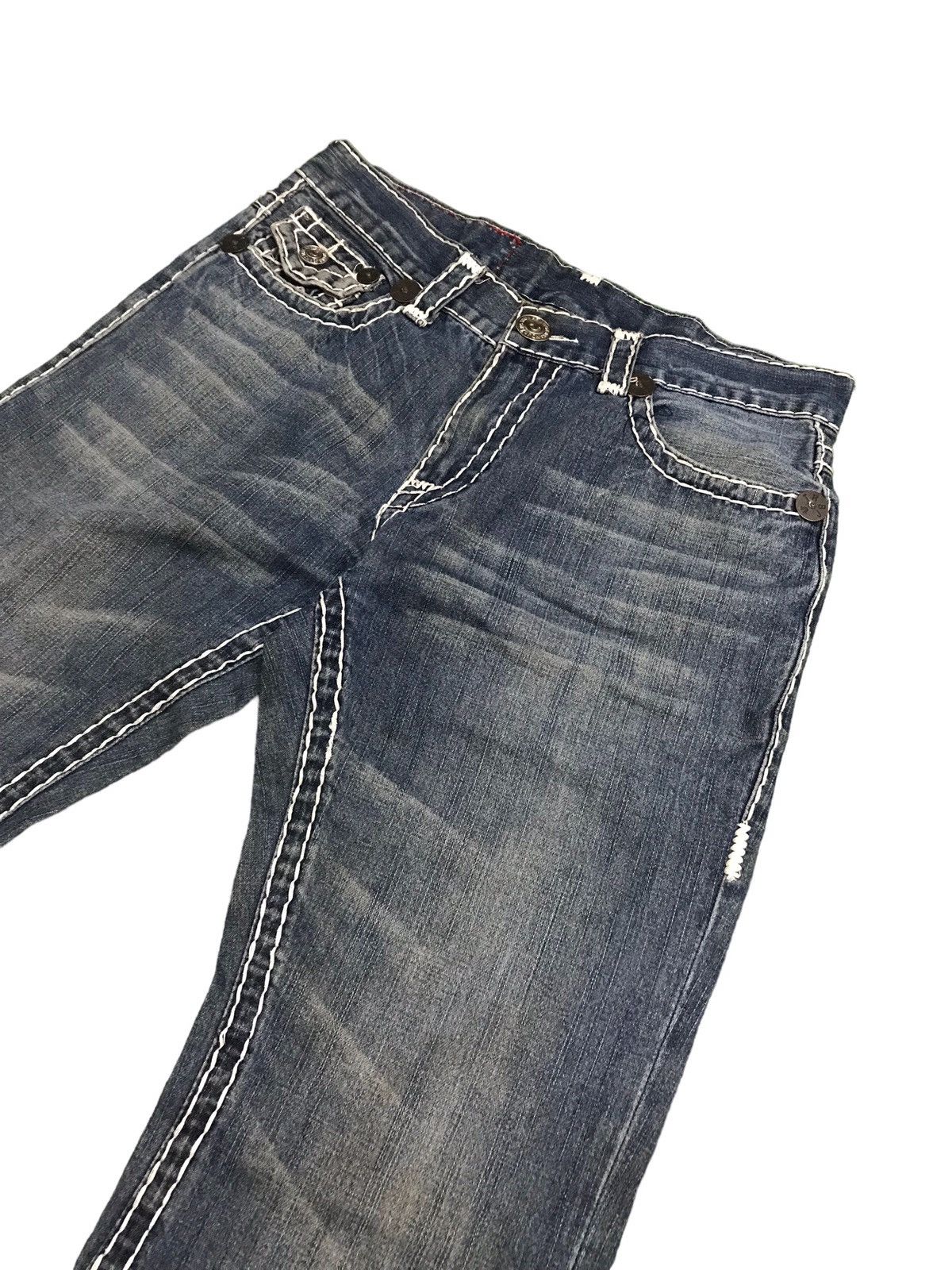 True Religion 🔥🔥BEST OFFER🔥🔥Vtg True Religion Joey Super T Denim Jeans Size US 32 / EU 48 - 3 Thumbnail