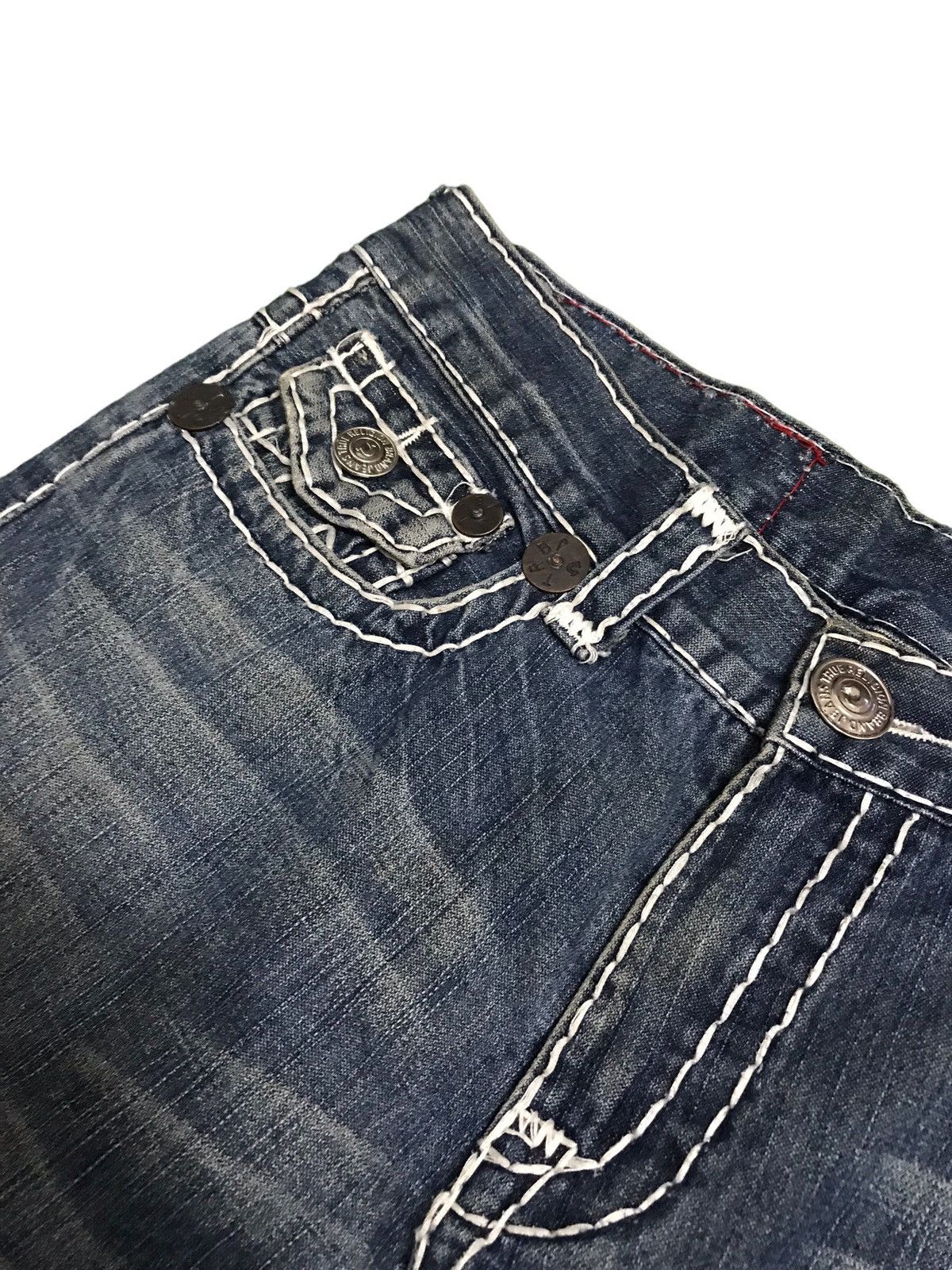True Religion 🔥🔥BEST OFFER🔥🔥Vtg True Religion Joey Super T Denim Jeans Size US 32 / EU 48 - 4 Thumbnail