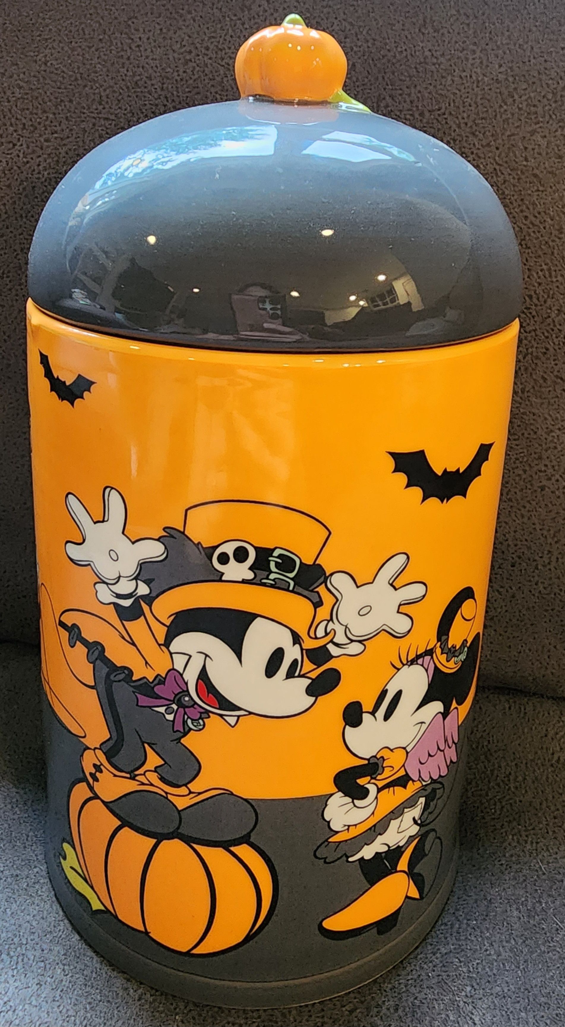 Disney Disney Mickey Minnie Pluto Goofy Halloween Ceramic Jar Size ONE SIZE - 4 Thumbnail
