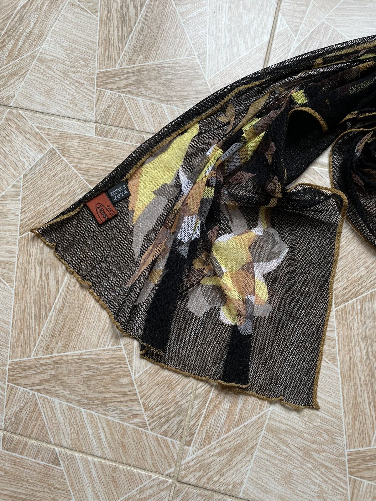 Missoni Rare Italy Designer Missoni Net Nylon Scarf Size ONE SIZE - 5 Thumbnail