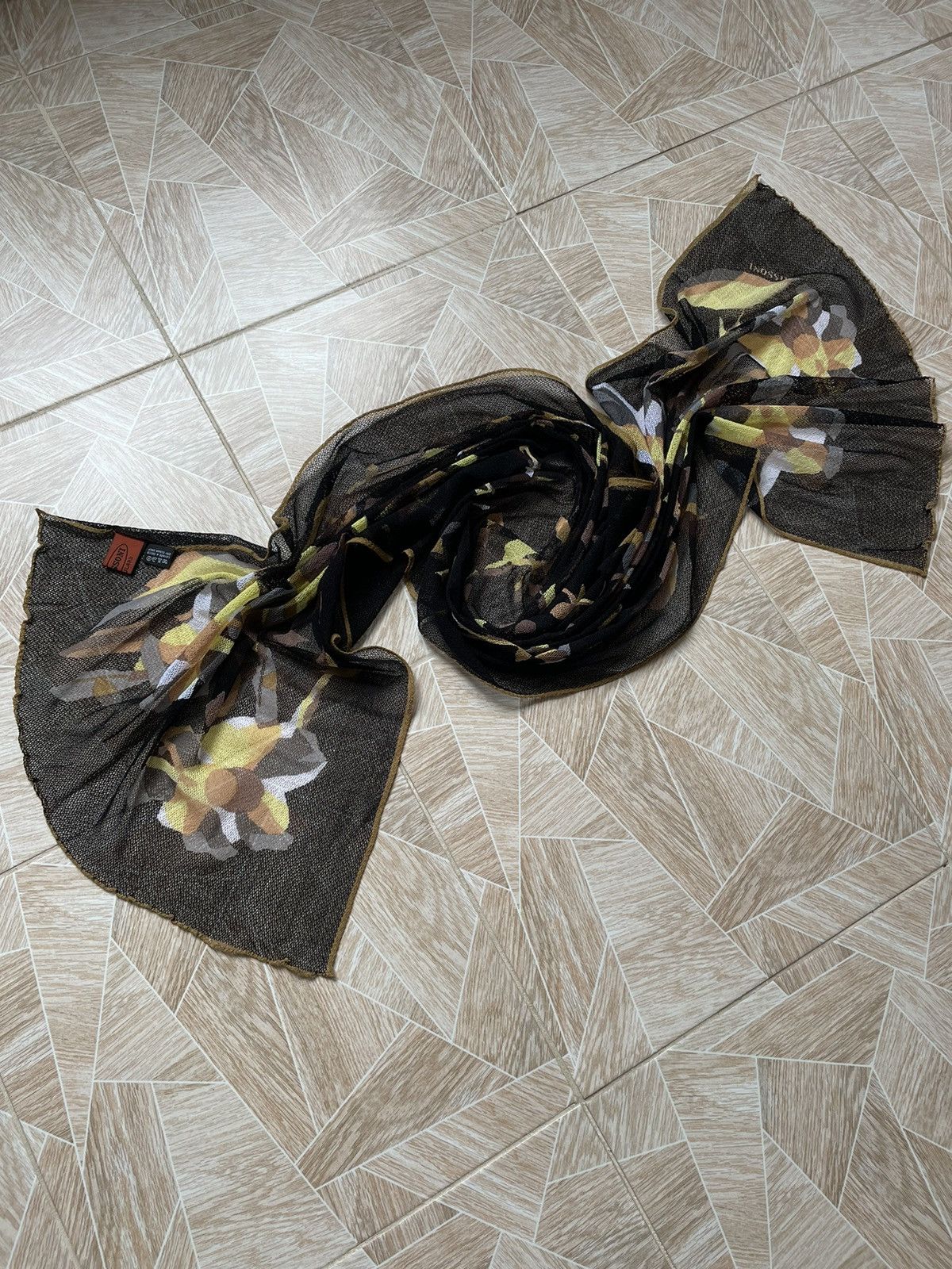 Missoni Rare Italy Designer Missoni Net Nylon Scarf Size ONE SIZE - 2 Thumbnail