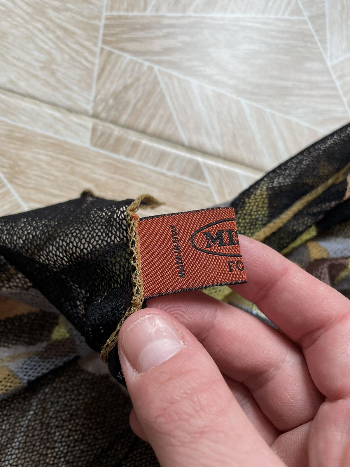 Missoni Rare Italy Designer Missoni Net Nylon Scarf Size ONE SIZE - 10 Thumbnail
