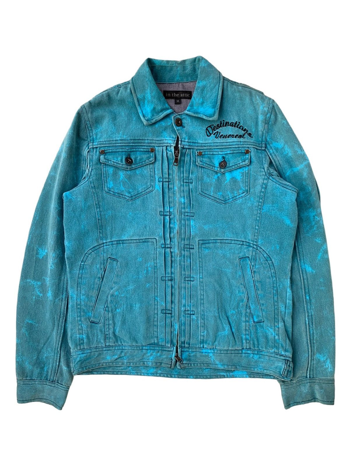 Japanese In The Attic Acid Wash Blue Jacket Seditionaries