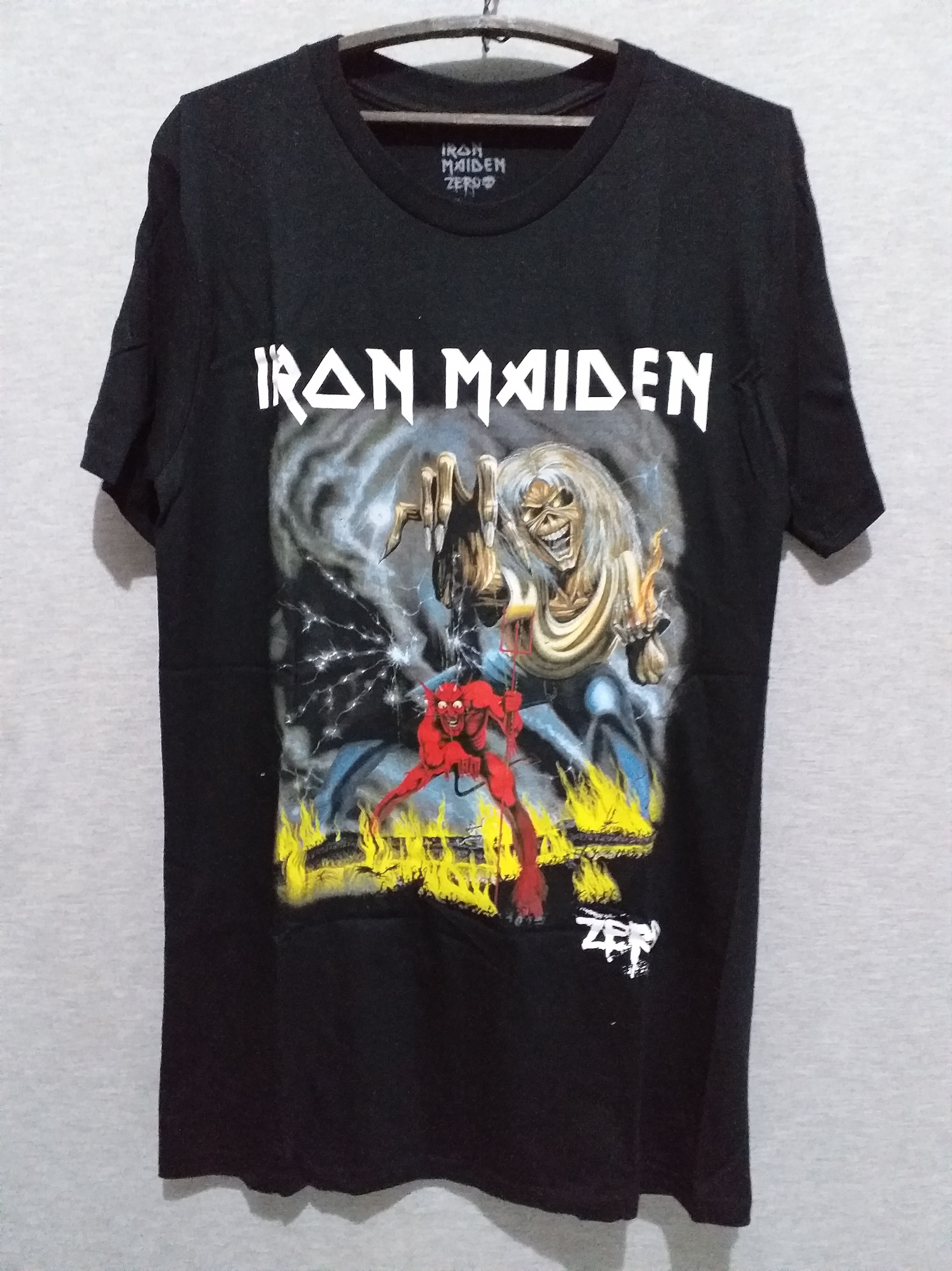 Iron Maiden Iron Maiden X Zero Skateboard T Shirt Grailed