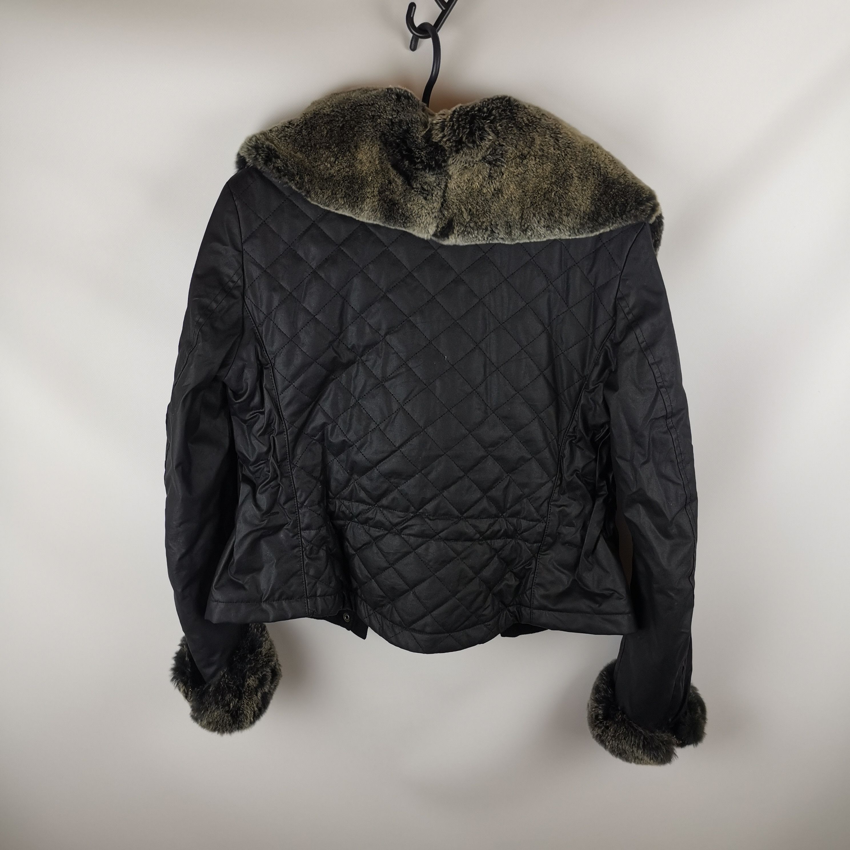 Belstaff Belstaff gold label wmns waxed jacket with lapin rabbit fur Size M / US 6-8 / IT 42-44 - 15 Thumbnail