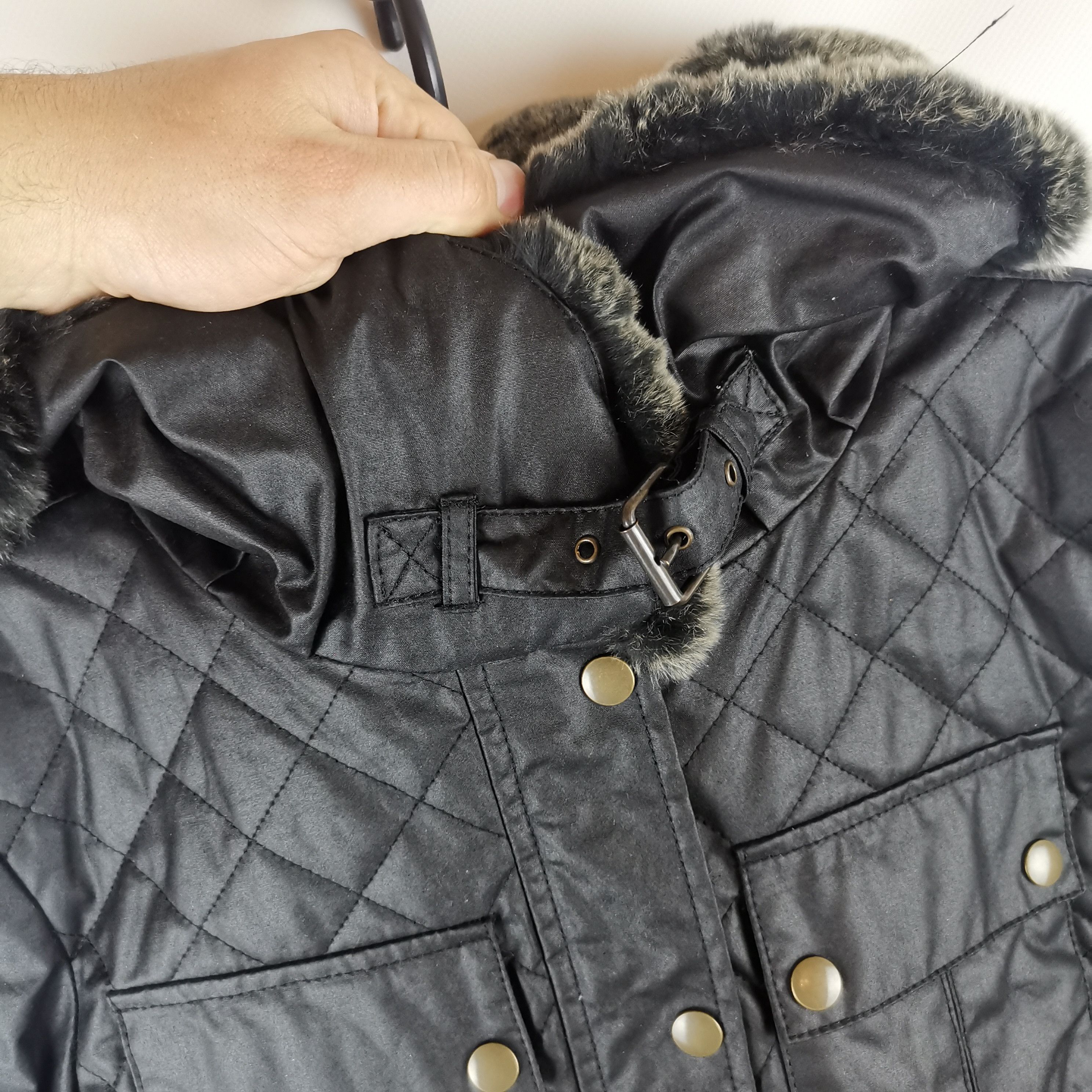 Belstaff Belstaff gold label wmns waxed jacket with lapin rabbit fur Size M / US 6-8 / IT 42-44 - 10 Thumbnail