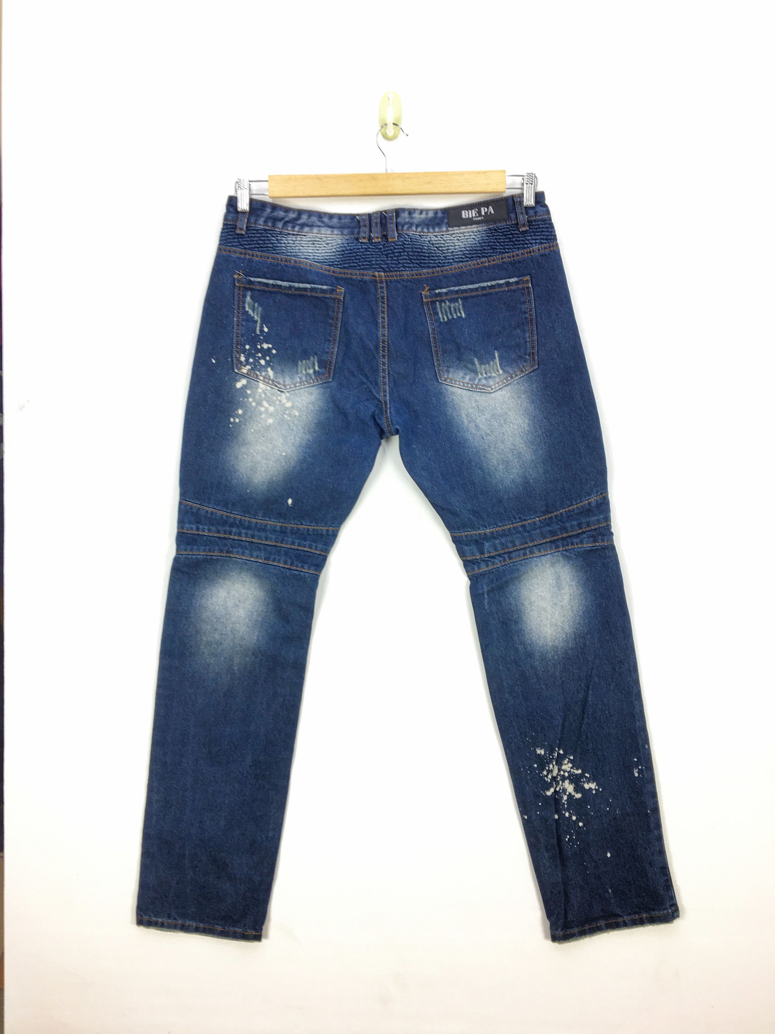 Vintage Bie Pa Rider Jeans Denim Pants alike Balmain Jeans Pants Size US 38 / EU 54 - 2 Thumbnail