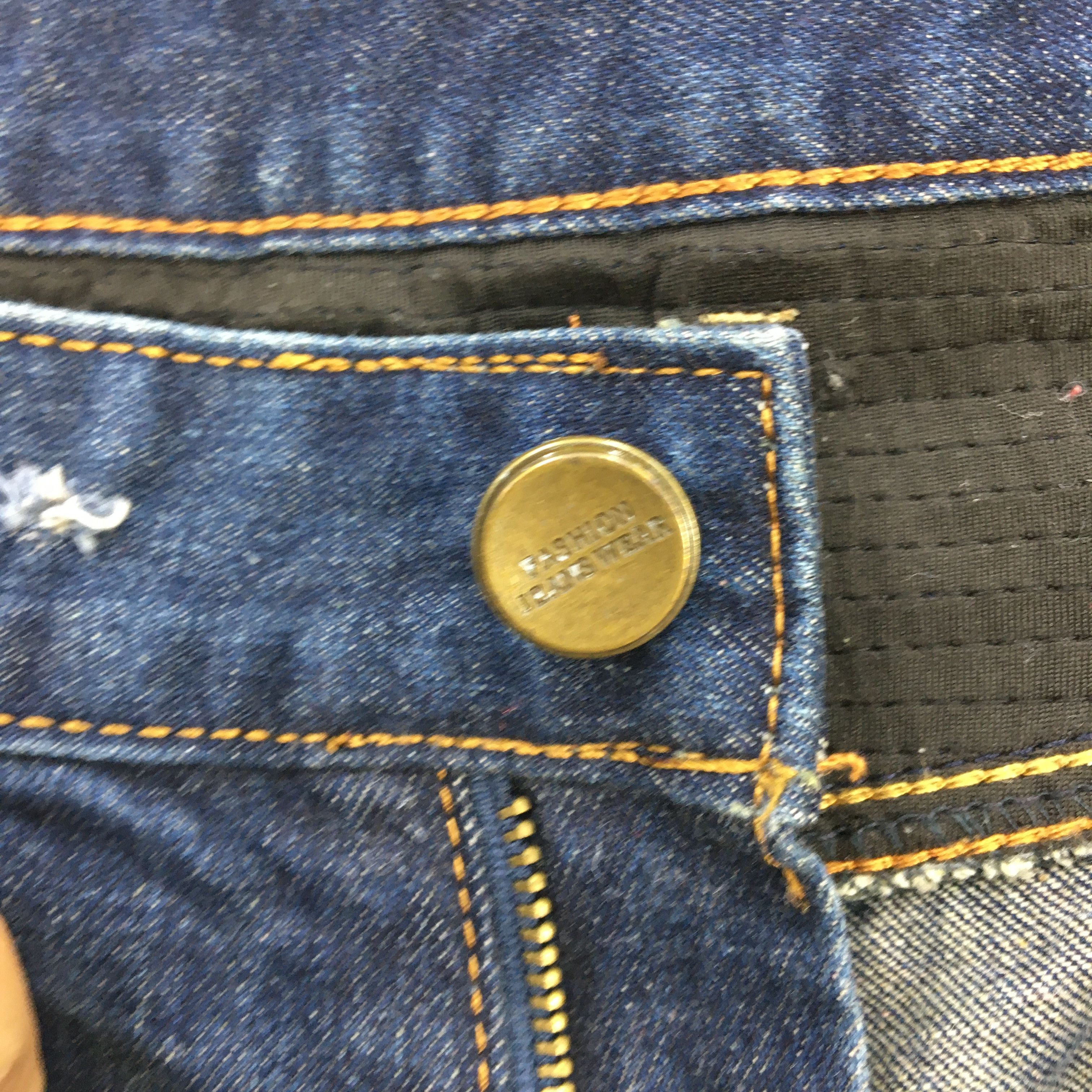 Vintage Bie Pa Rider Jeans Denim Pants alike Balmain Jeans Pants Size US 38 / EU 54 - 8 Thumbnail