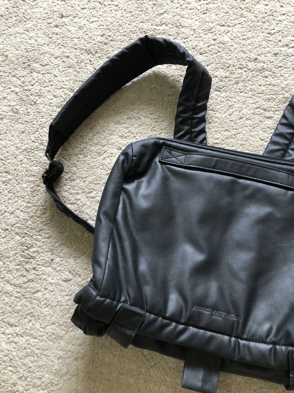 Comme des Garcons Homme Plus 1990s Masaki Matsushima Black Nylon Backpack Size ONE SIZE - 4 Thumbnail