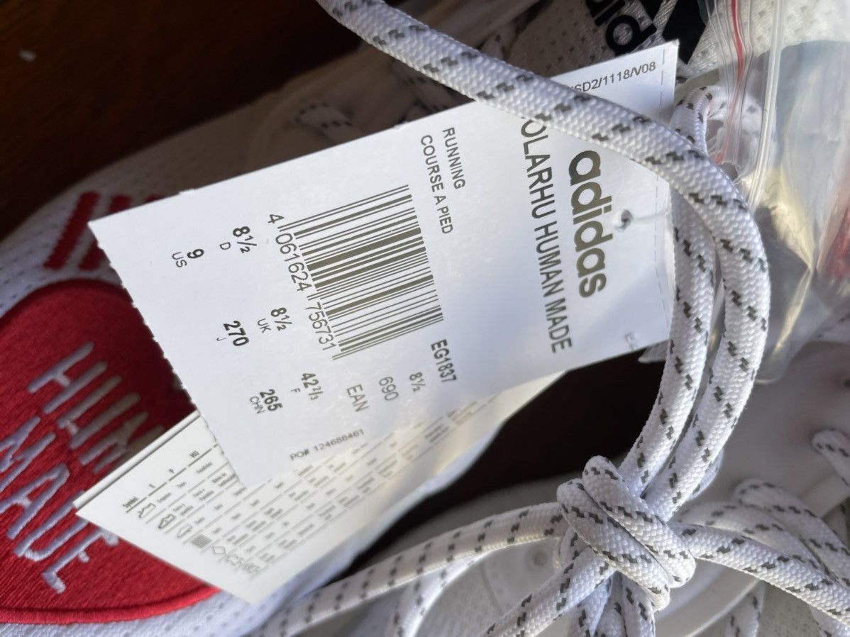 Adidas Pharrell X Nigo X Adidas Human Made Solar Hu Boost Size US 9 / EU 42 - 6 Thumbnail
