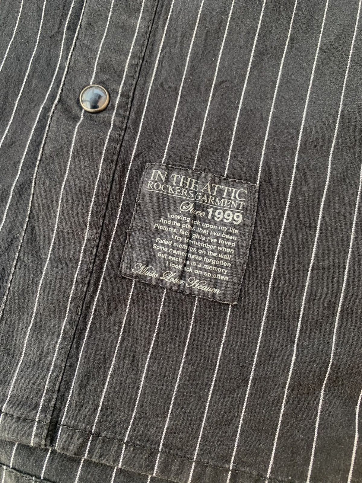 14th Addiction × KMRii × Yasuyuki Ishii In The Attic Japanese Shirt Wabash Seditionaries Punk Skull Size US M / EU 48-50 / 2 - 8 Thumbnail