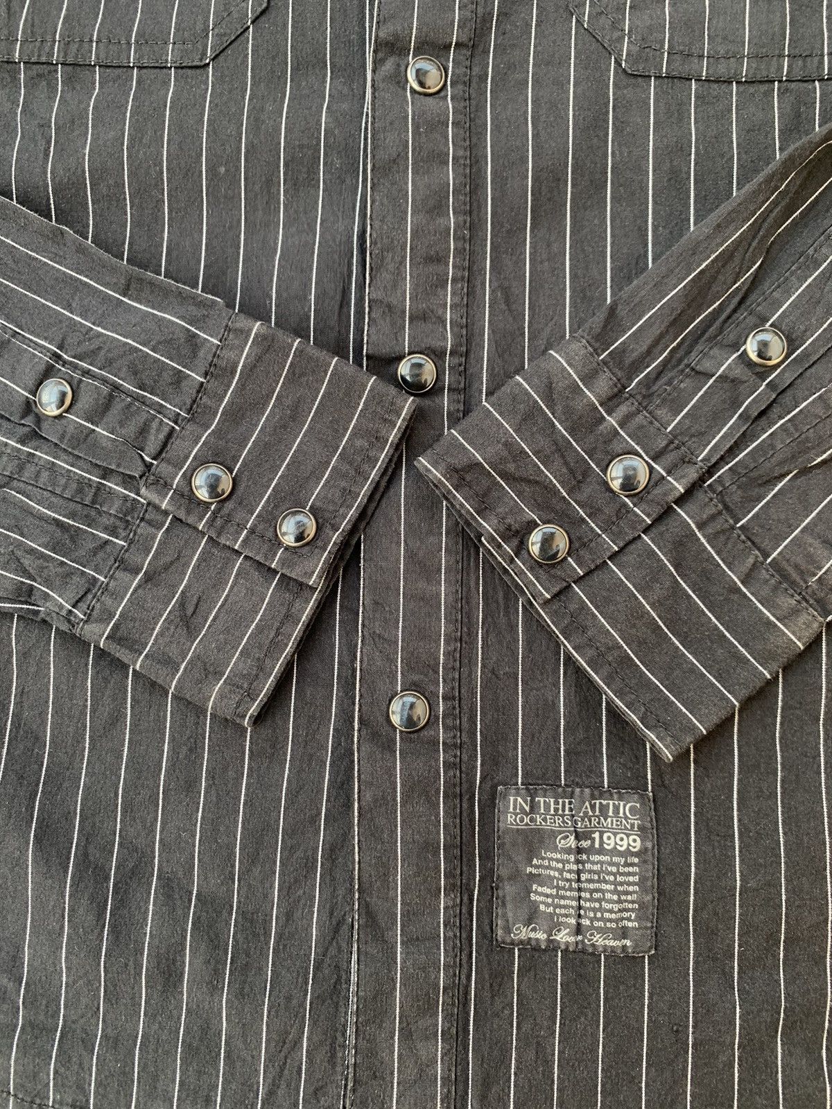14th Addiction × KMRii × Yasuyuki Ishii In The Attic Japanese Shirt Wabash Seditionaries Punk Skull Size US M / EU 48-50 / 2 - 5 Thumbnail